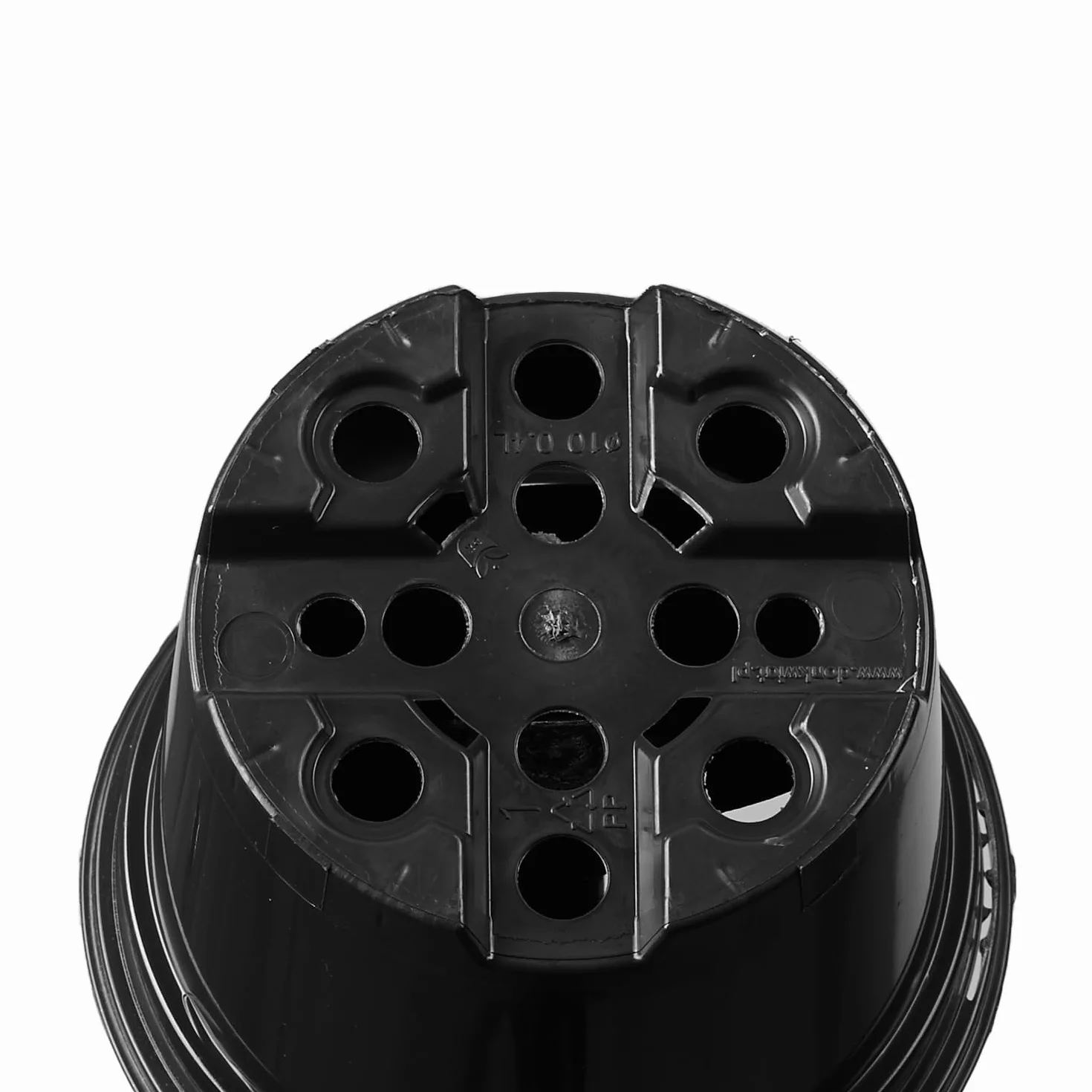 Pots de Culture Ronds Plastique ø 23 cm, 5 Pièces pour Semis et Boutures