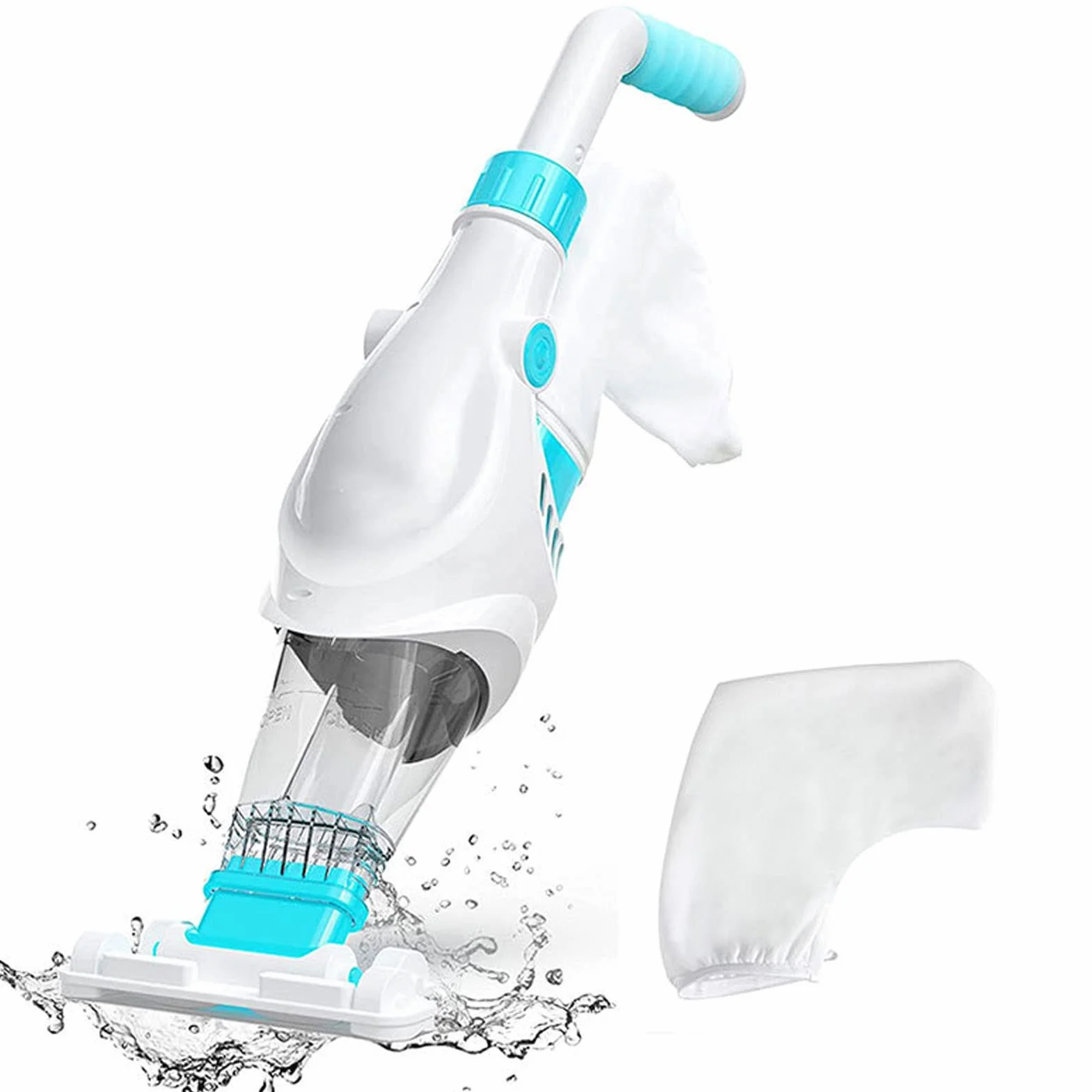 Sac Filtrant en Nylon pour Aspirateur de Piscine Pilot H1, 180 Microns, Lavable, 1,5 L
