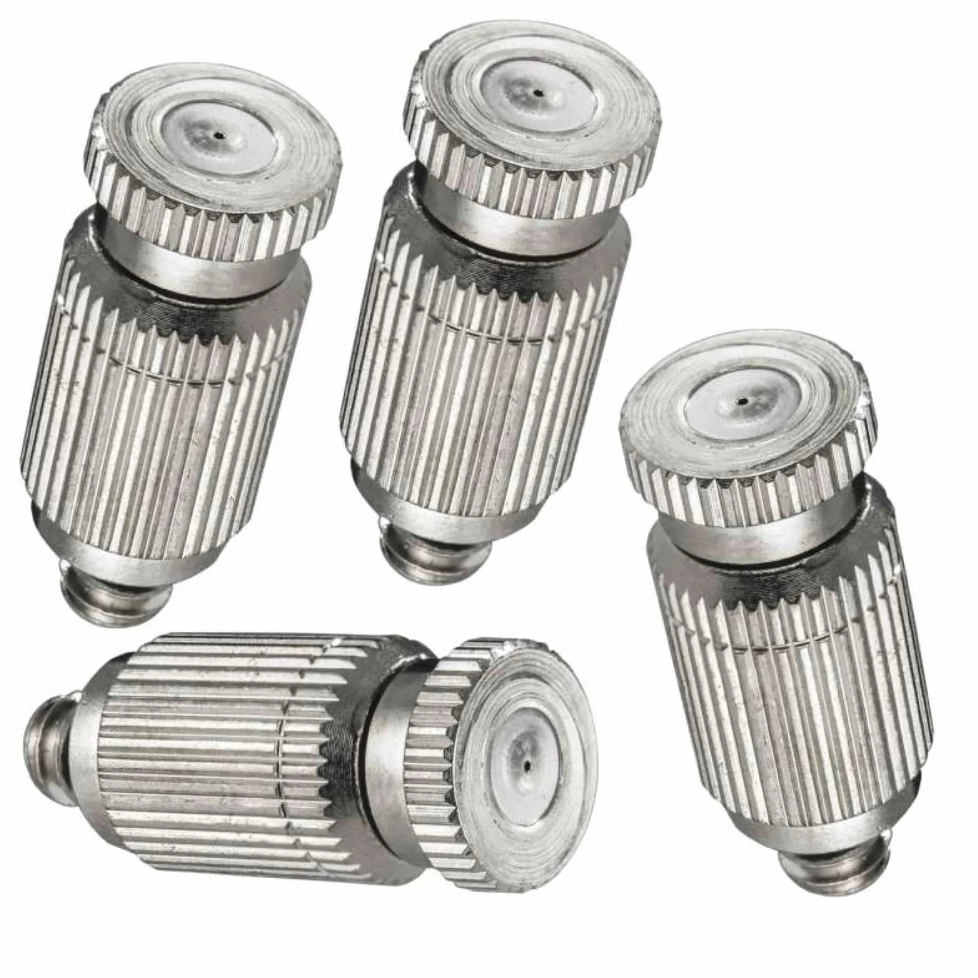 O'FRESH Lot de 4 Buses Brumisateur Terrasse Anti-Gouttes Inox Extérieur