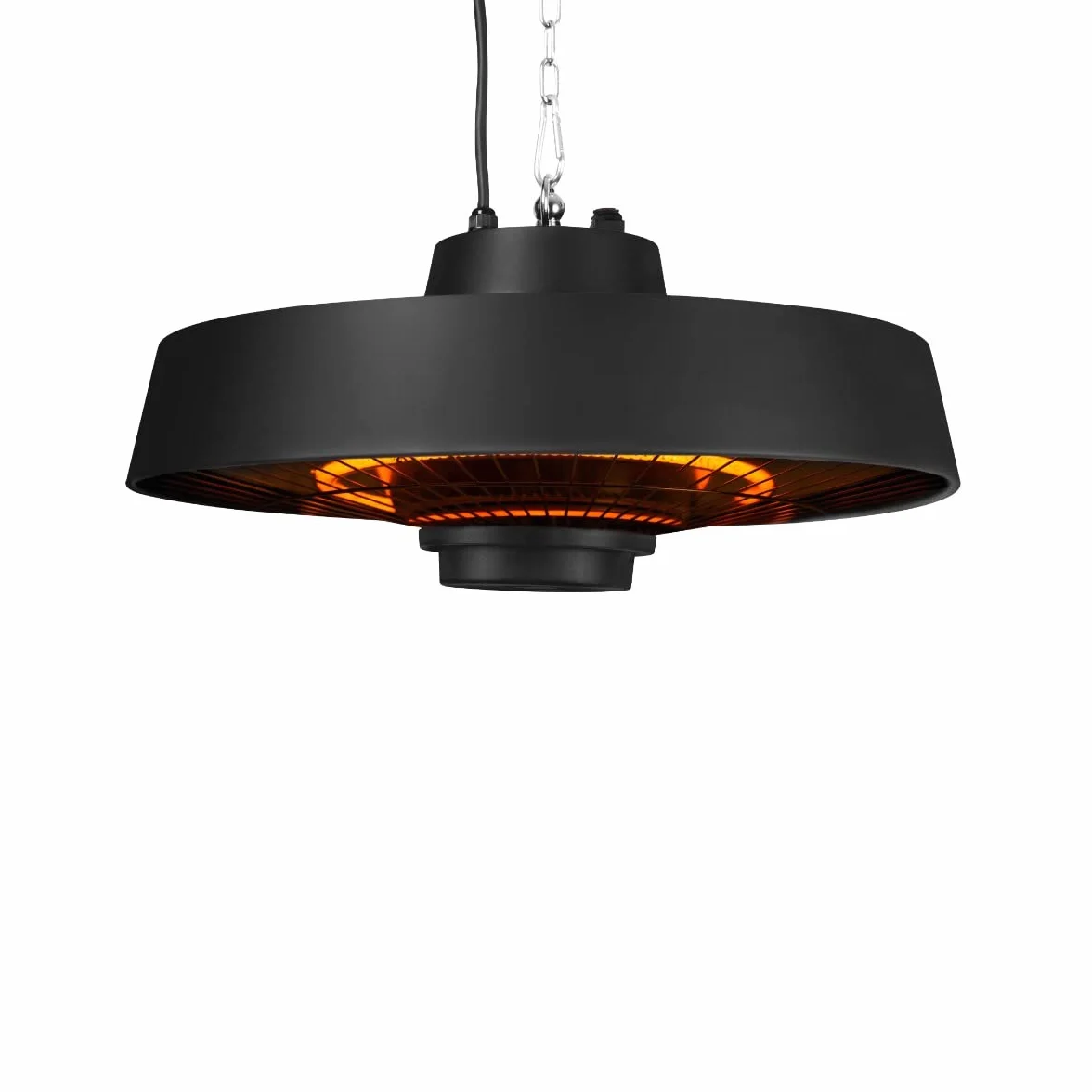 Vonroc Chauffage Terrasse Extérieur Vulcano 2000W - Chauffage Électrique Suspendu avec Télécommande