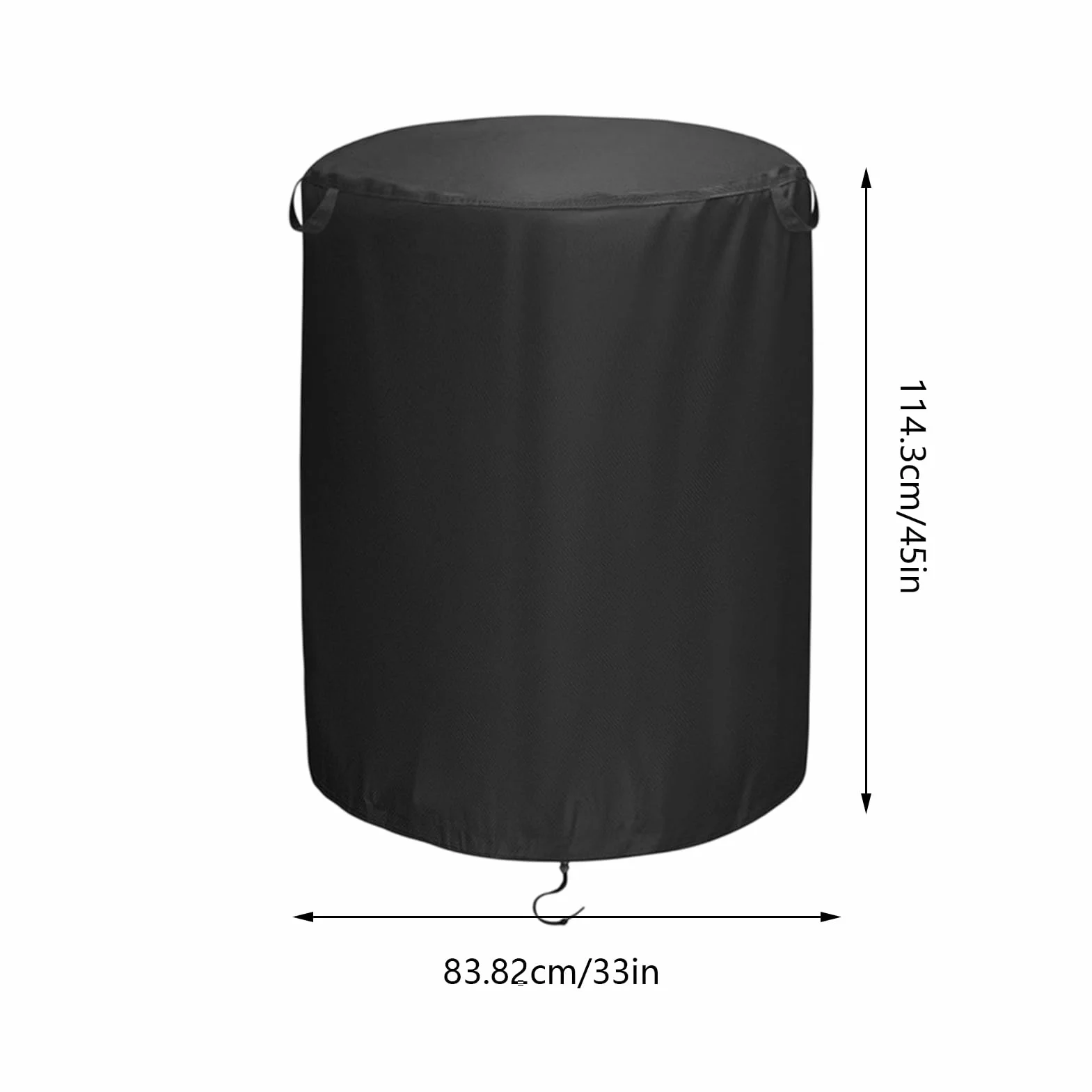 Housse Pour Broyeur de Végétaux | Housse de Protection Oxford pour Broyeur de Branches | 84x114 cm - Protection pour Outils de Jardin d'Extérieur, Terrasse et Pelouse