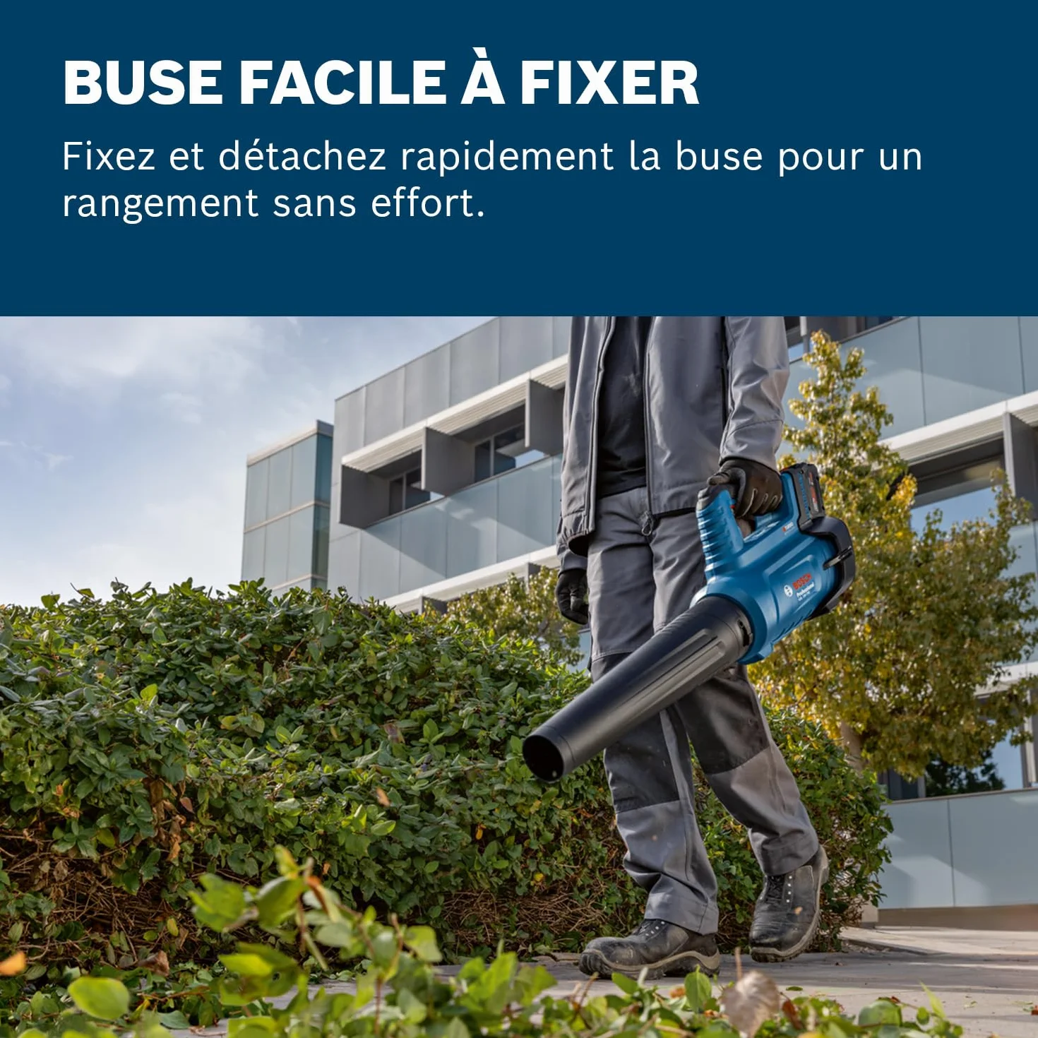 Bosch Professional souffleur sans-fil BITURBO GBL 18V-750 780 m³/h 198 km/h vitesse variable