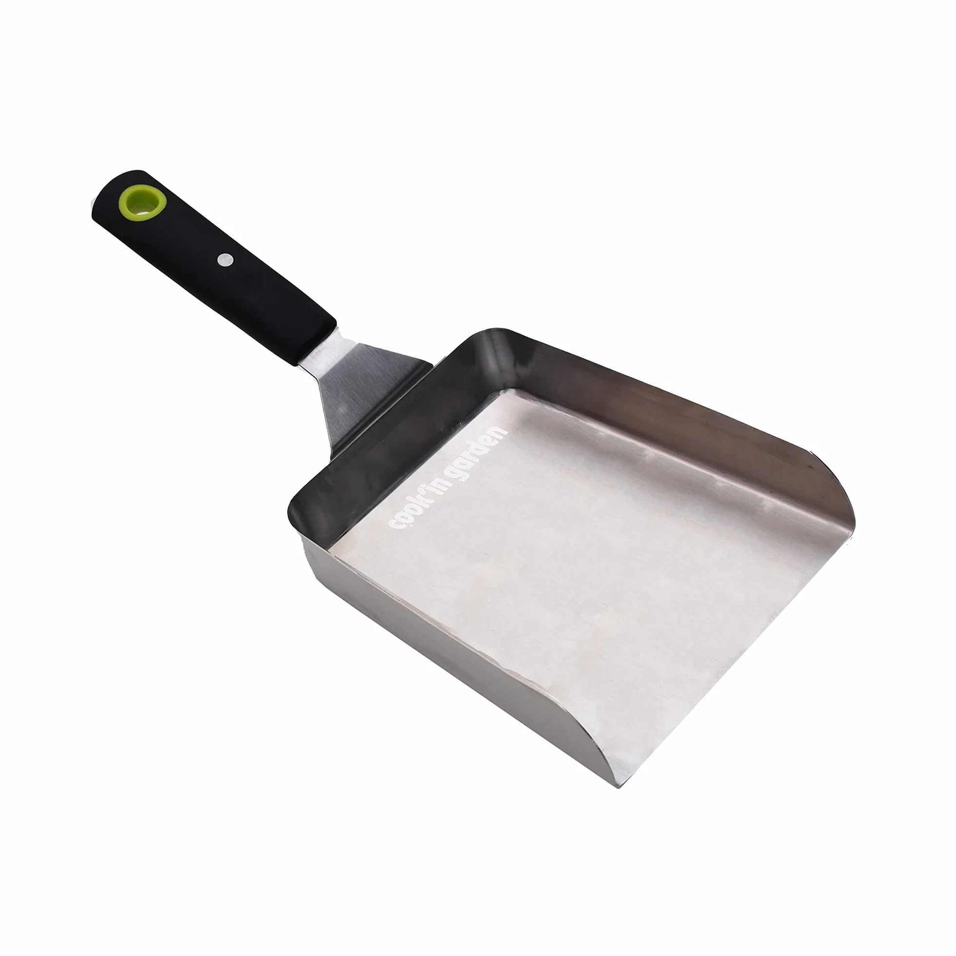 Spatule en Inox Cook'in Garden avec Manche Aimanté AC177 31x16x7,5cm pour Plancha Barbecue