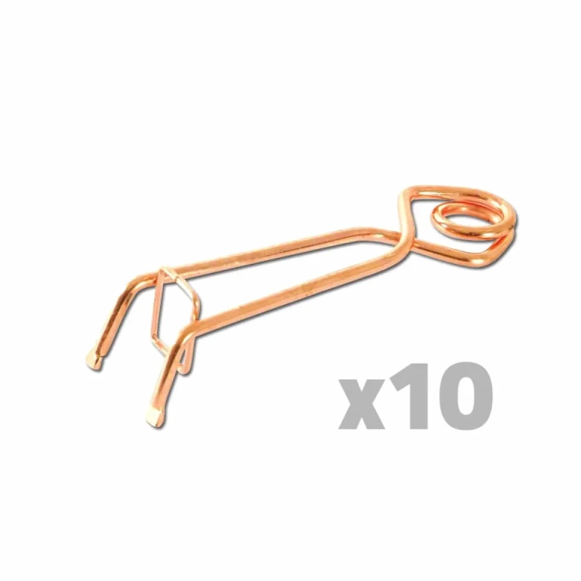 Pièges à Taupe Putange Traditionnel Acier cuivré Lot de 10