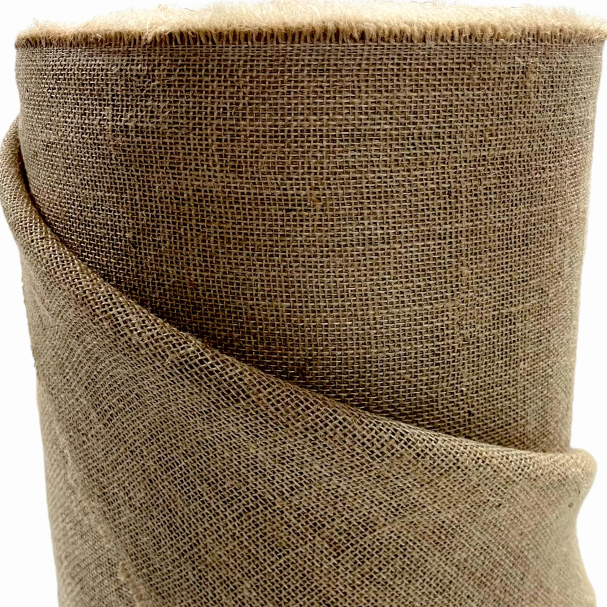 Tissu de jute 160 cm large - Tissu naturel pour plantes - Protection racines - Au mètre