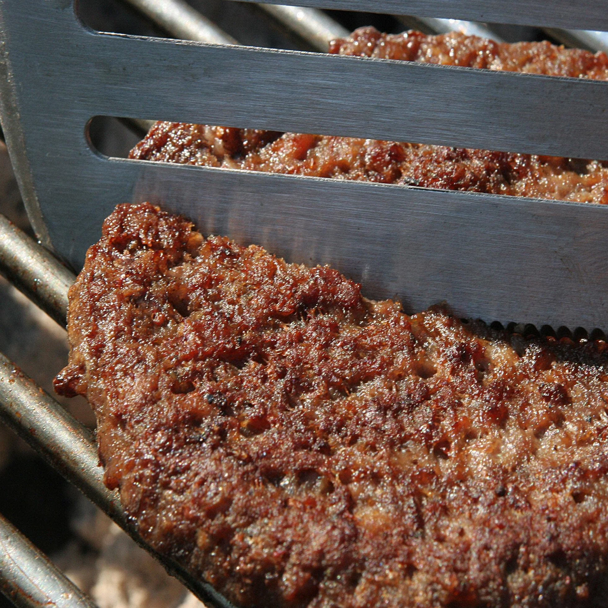 Wenco Spatule Barbecue 51 cm Acier Inoxydable Lame Intégrée Résistante à la Chaleur Poignée Ergonomique