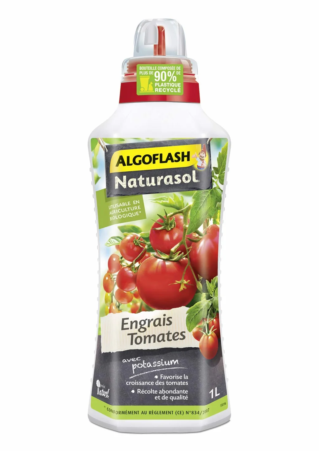 Algoflash NATURASOL Engrais Liquide Tomates 1 L