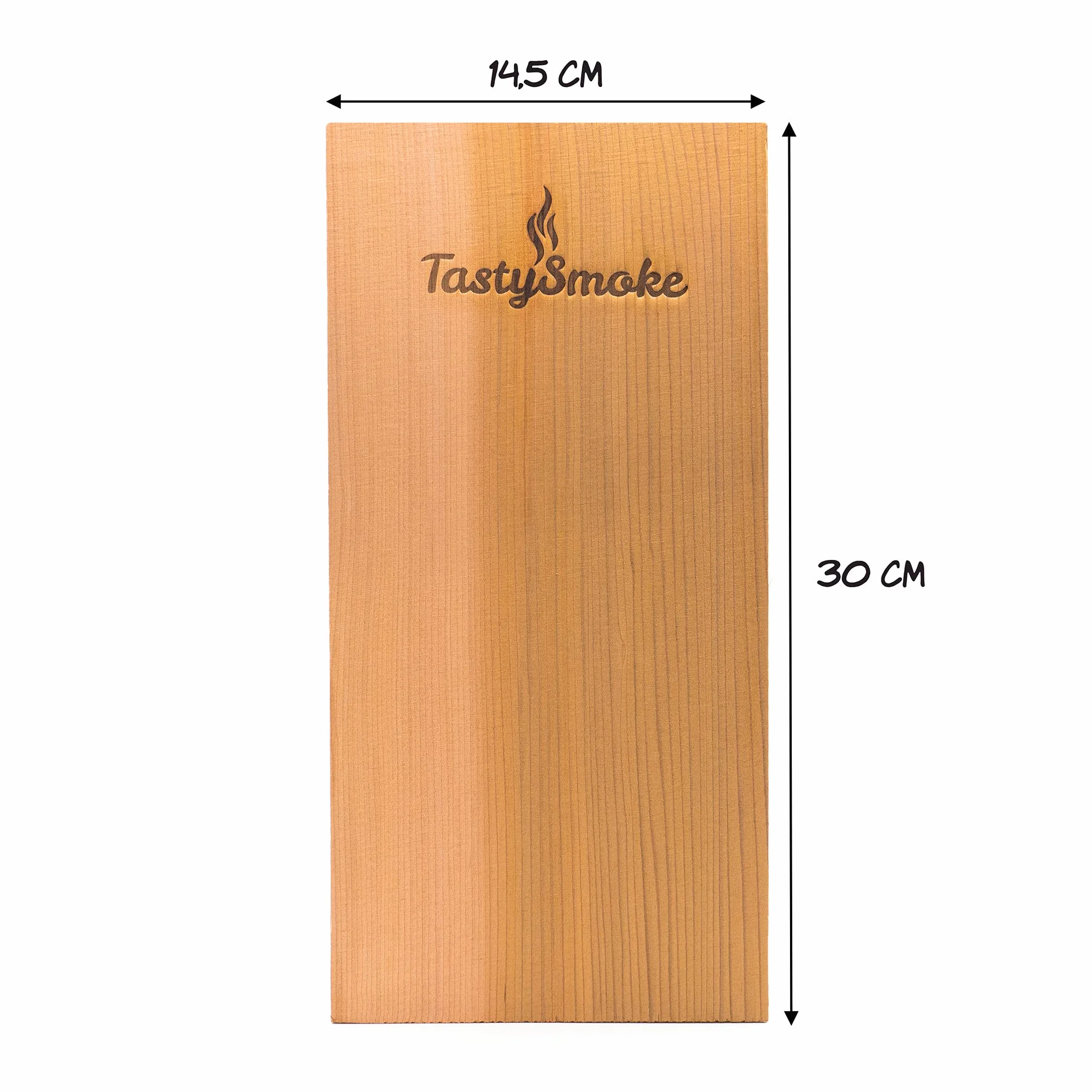 Planche en bois de cèdre pour grillades 2 pièces