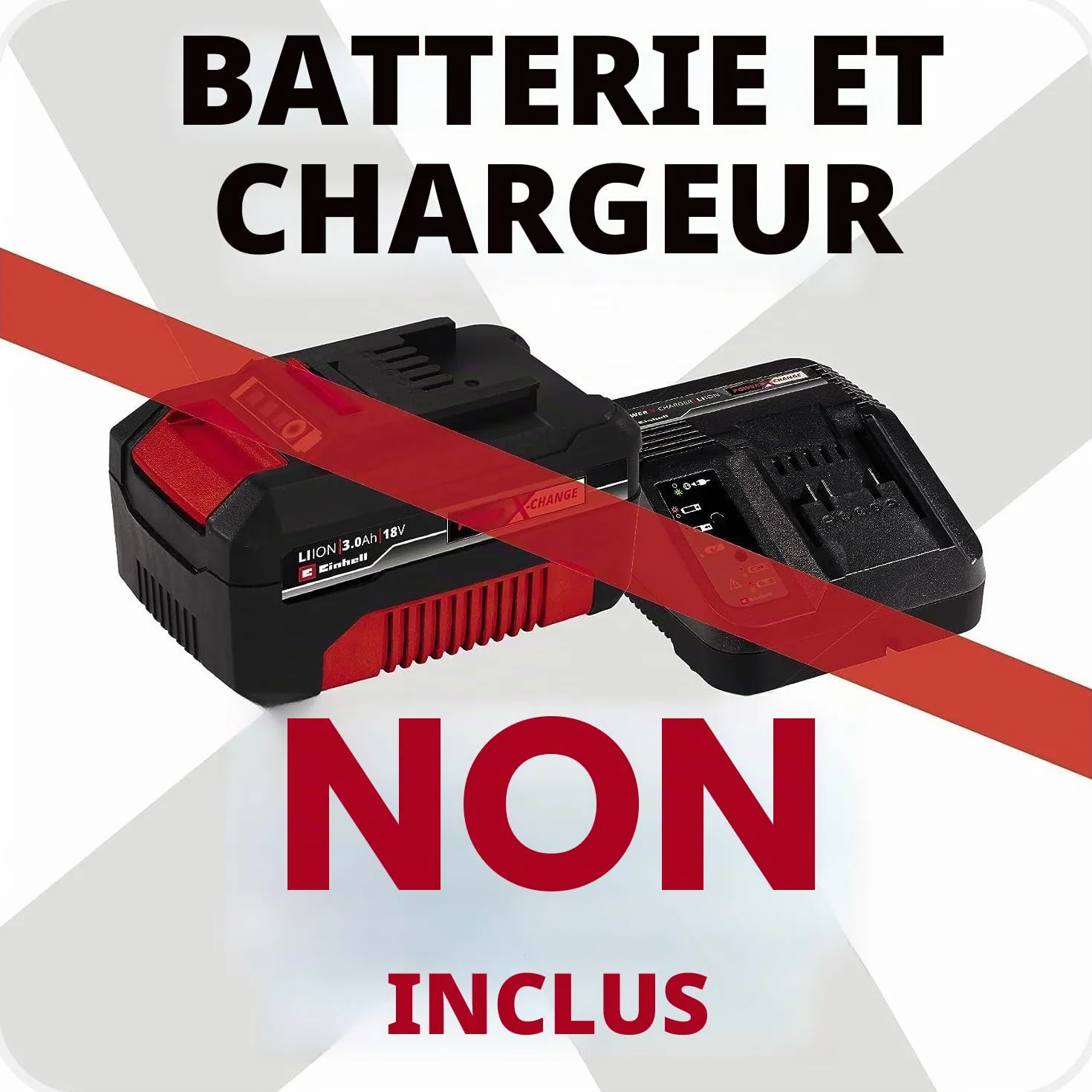 Einhell Souffleur sans Fil GE-UB 18/250 Li E-Solo Power X-Change 18 V 250 km/h