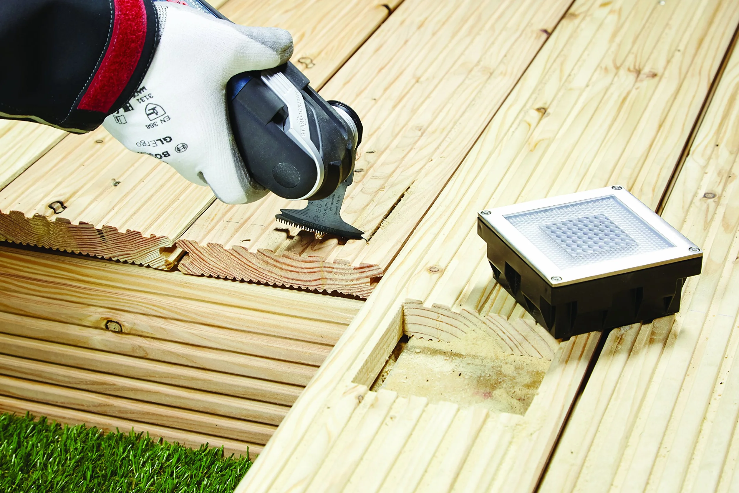 Bosch Professional 5x Lames plongeante BIM AII 65 BSPB (pour bois durs, 40 x 65 mm, Accessoire Outil multifonction), Noir