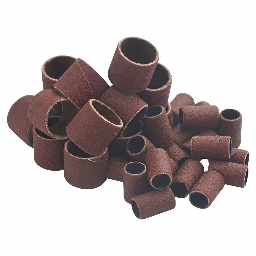 WMYCONGCONG Lot de 252 Jeu de ponceuses à tambour y compris 180 240 320 600 Grits tambours de ponçage avec mandrins pour outil rotatif Dremel
