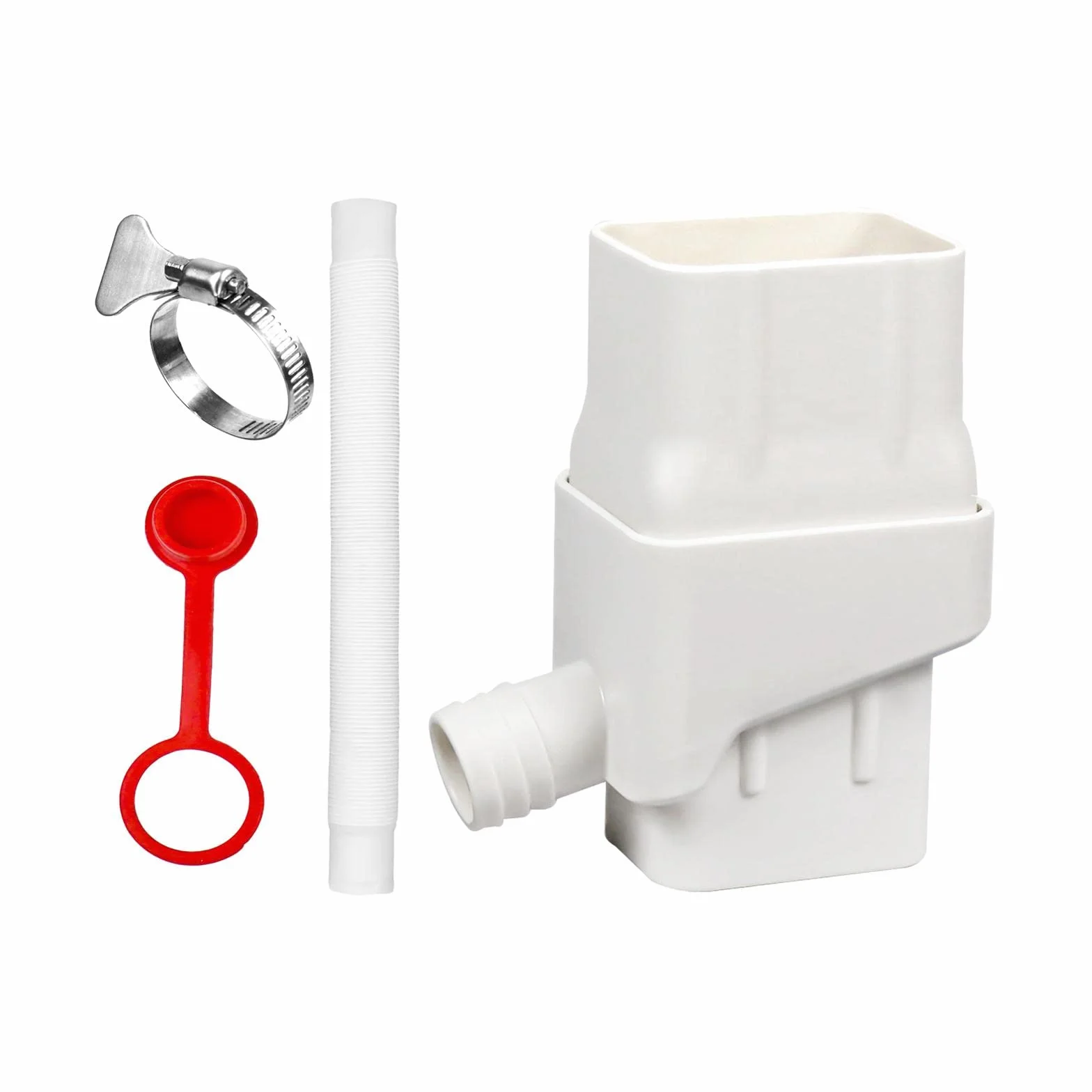 perfk Récupérateur d'Eau de Pluie, Kit Collecteur Eau de Pluie Raccord