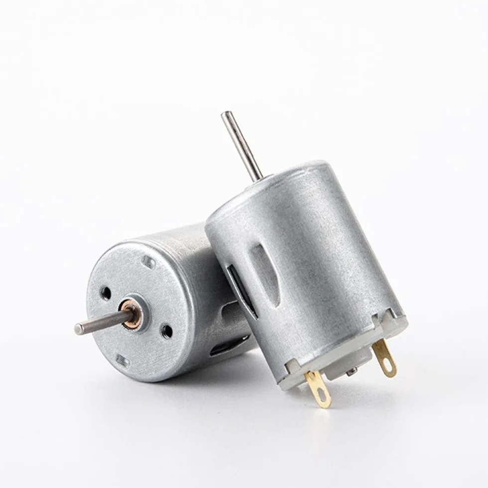 DC 3-12V 5000-15000RPM Mini 280 Moteur à Courant Continu Moteurs de Bricolage Magnétiques Puissants à Grande Vitesse, Outil de Machines Électriques (1 pièces)