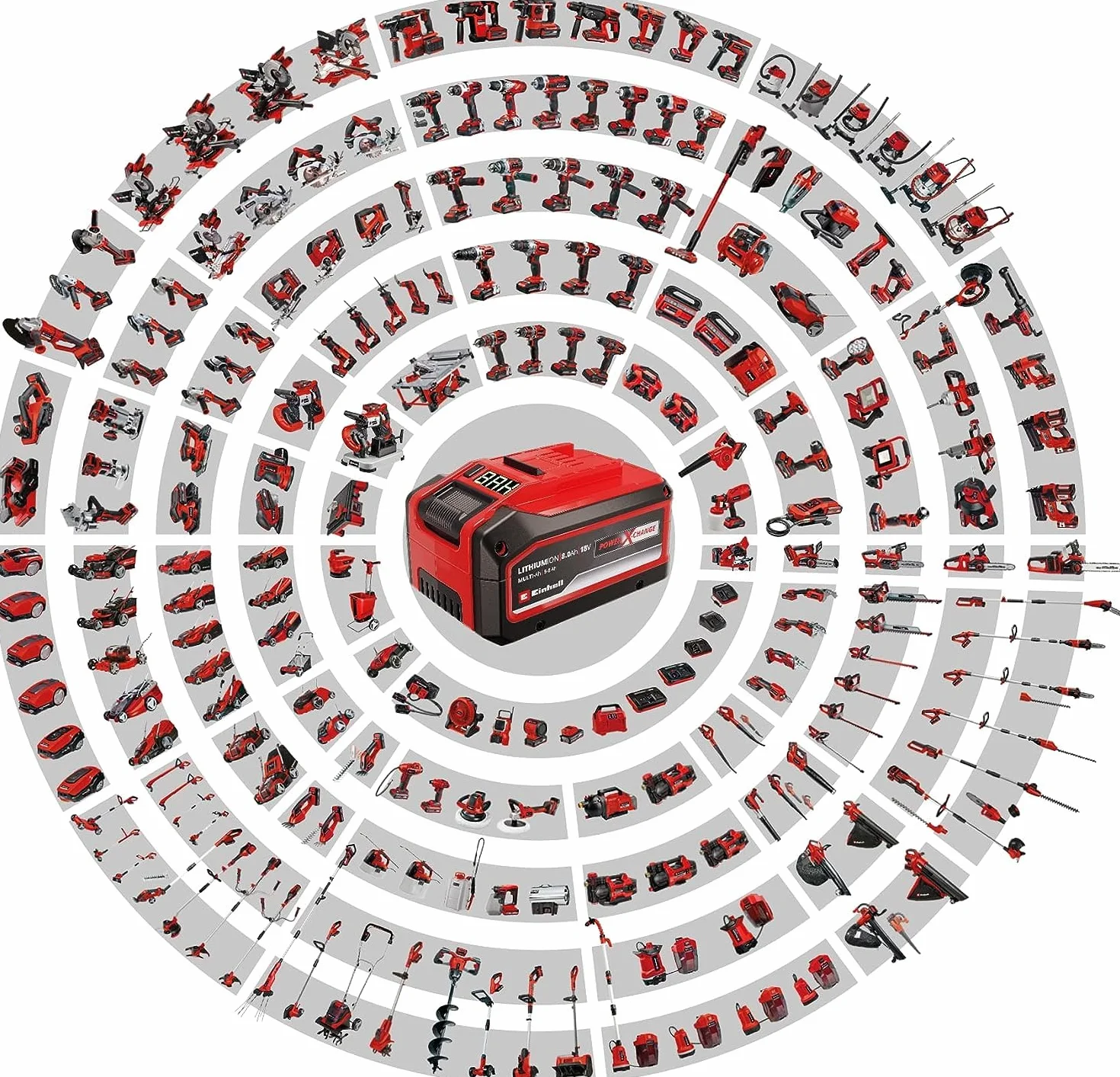 Einhell Aspirateur-souffleur de Feuilles sans Fil VENTURRO 18/210 Power X-Change 210 km/h 45 L