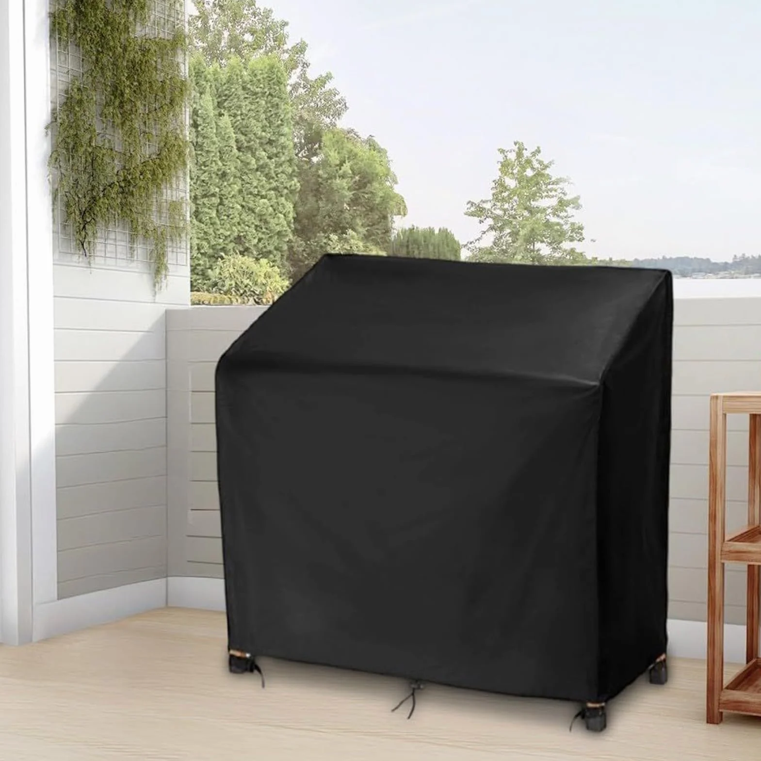 Housse de table de rempotage de jardin anti-UV 122 x 50 x 114 cm protection intempéries