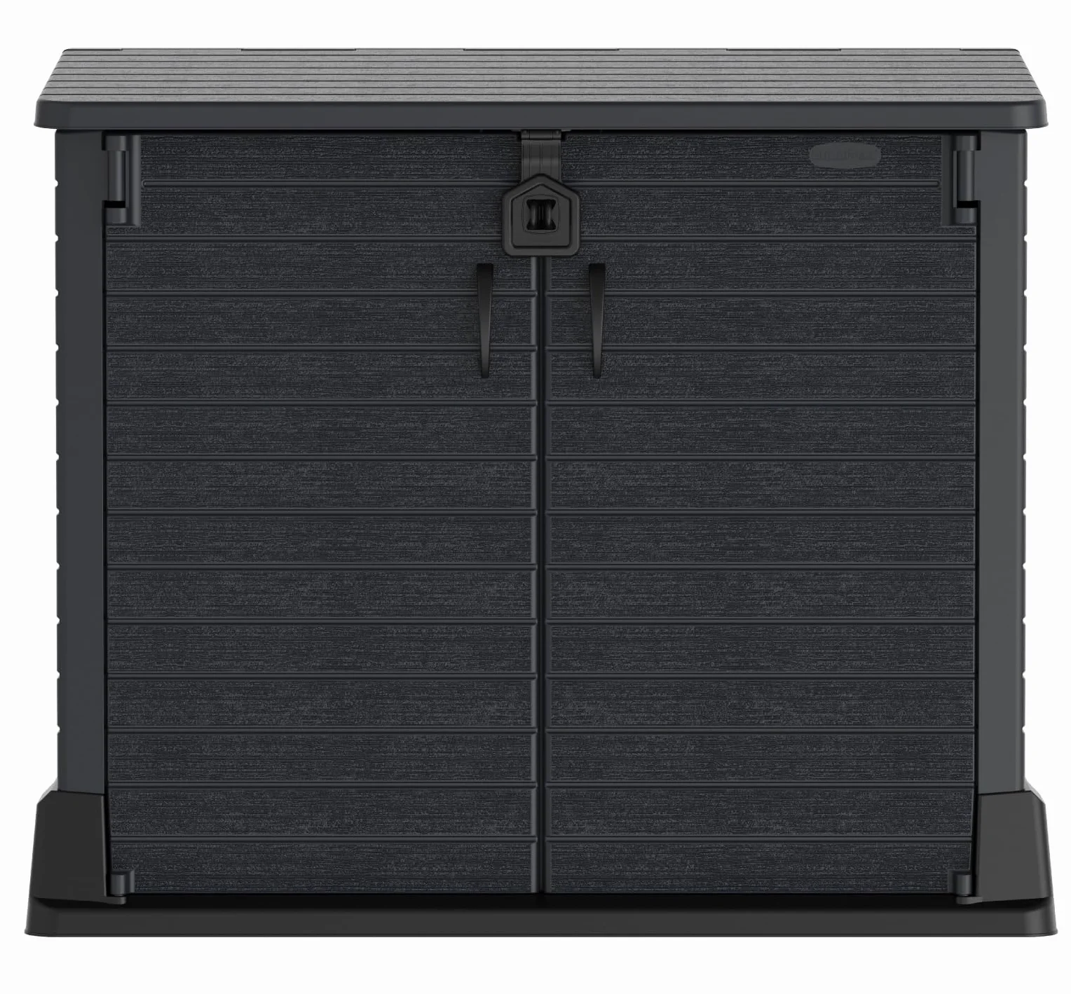 Duramax StoreAway 850L Plastic Garden Shed Outdoor Storage 130x74x110 cm Dark Grey