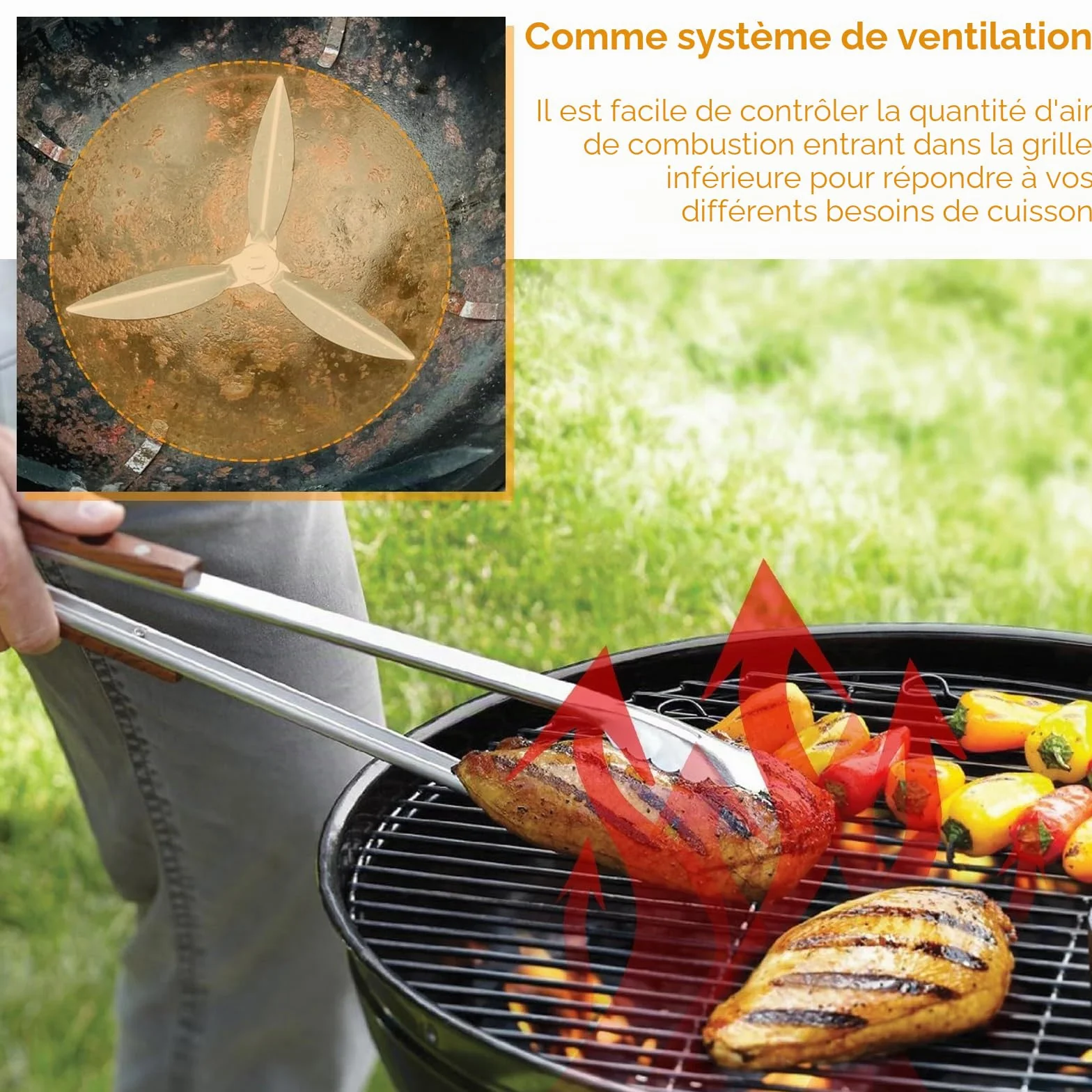 Weber Kit de nettoyage de rechange pour barbecue à charbon 57 cm