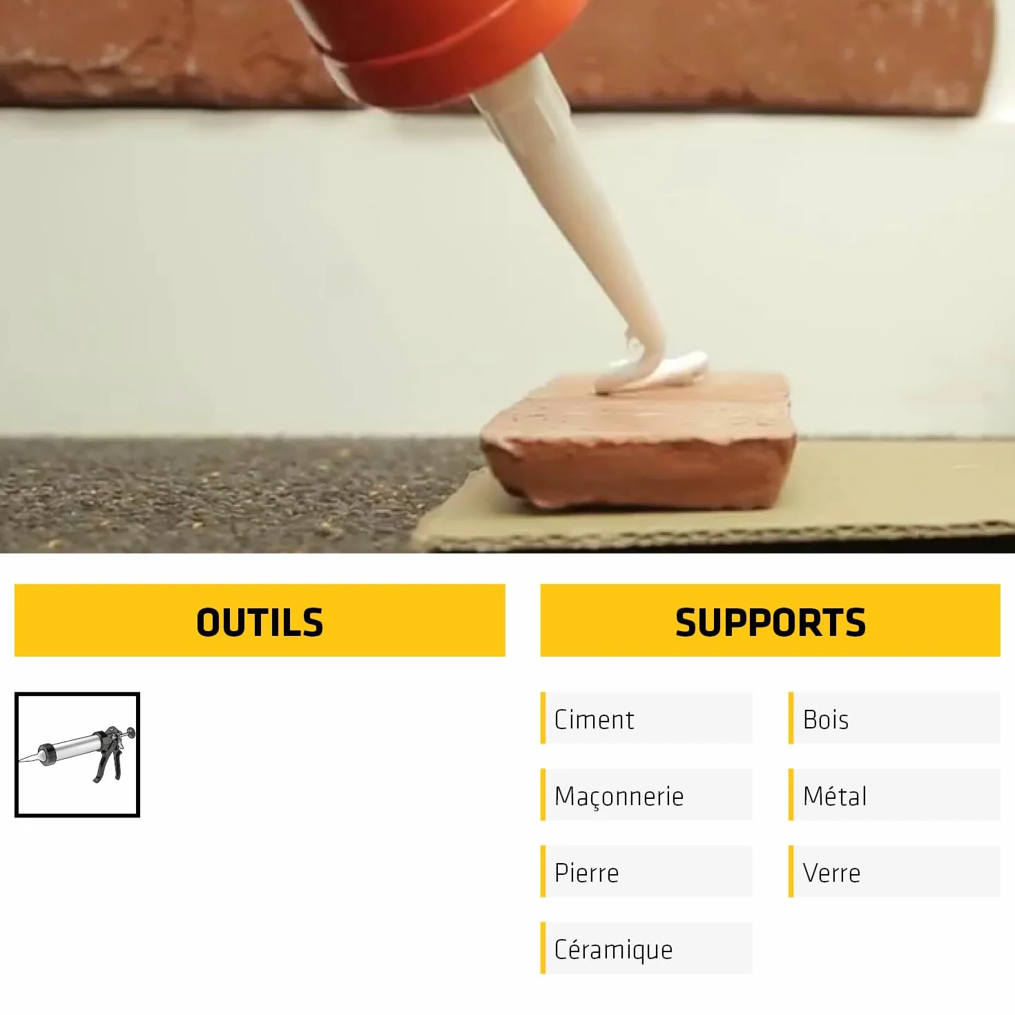 SIKA - Mastic joint et colle multi-usages - Sikaflex 11 FC Purform Marron - Tout en un - Multisupports - Intérieur et extérieur - Idéal travaux de bricolage - Durcit rapidement - 300 ml
