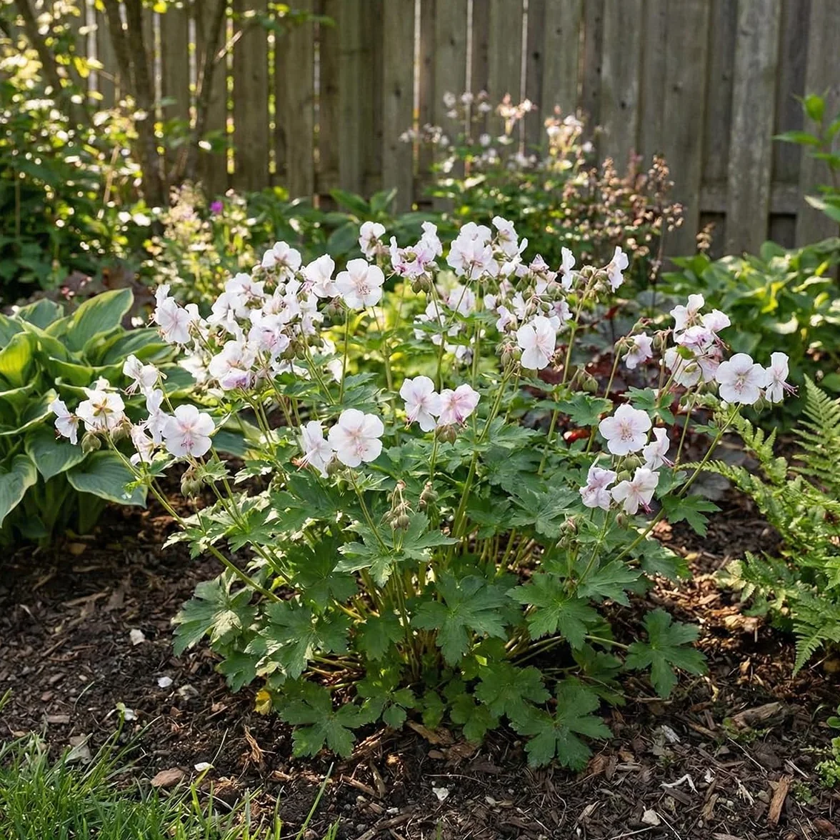 Géranium cantabrigiense 'Biokovo' - Lot de 6 - Vivace - Rustique - Parfumée - Hauteur 10-20 cm - Pot 9 cm
