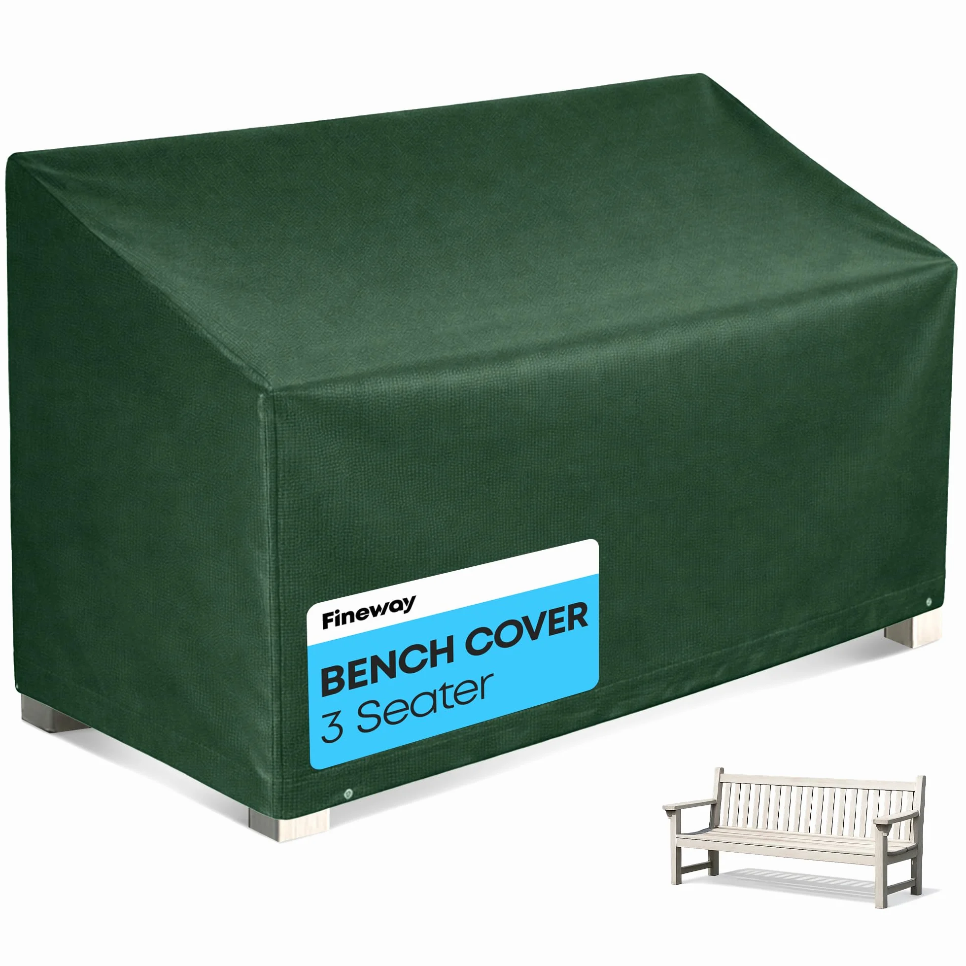 Livivo Banc de jardin 3 Seater Bench Cover