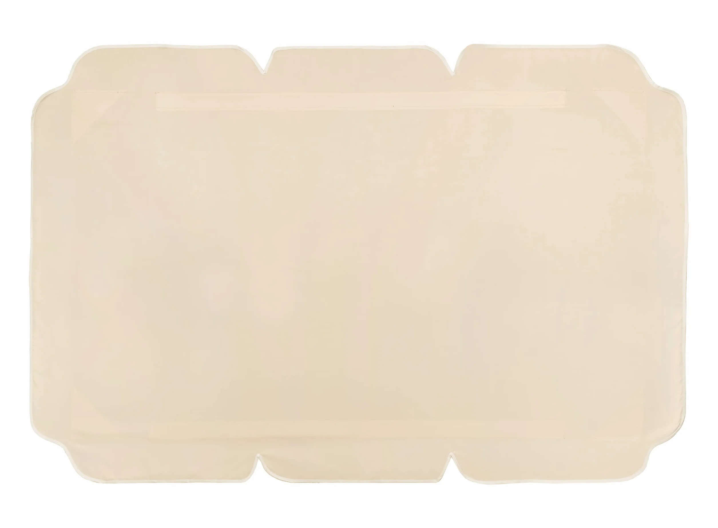 Toit de Rechange pour Balancelle Jardin 112 x 166 cm Beige