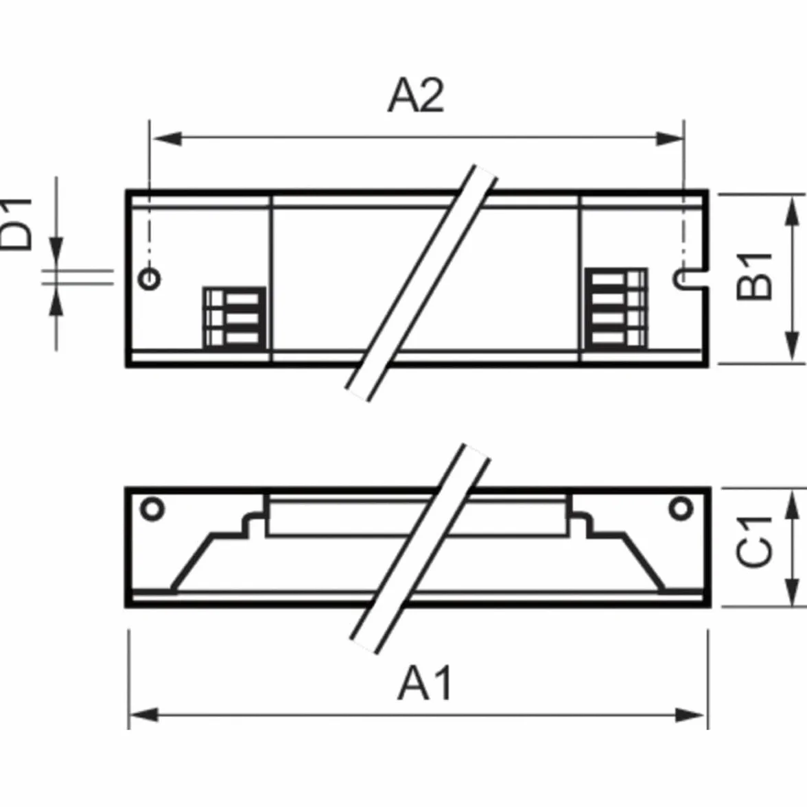 Ballast PL-L III IDC - Ballast électronique 2x54 55W HF-P 254/255 TL5 HO