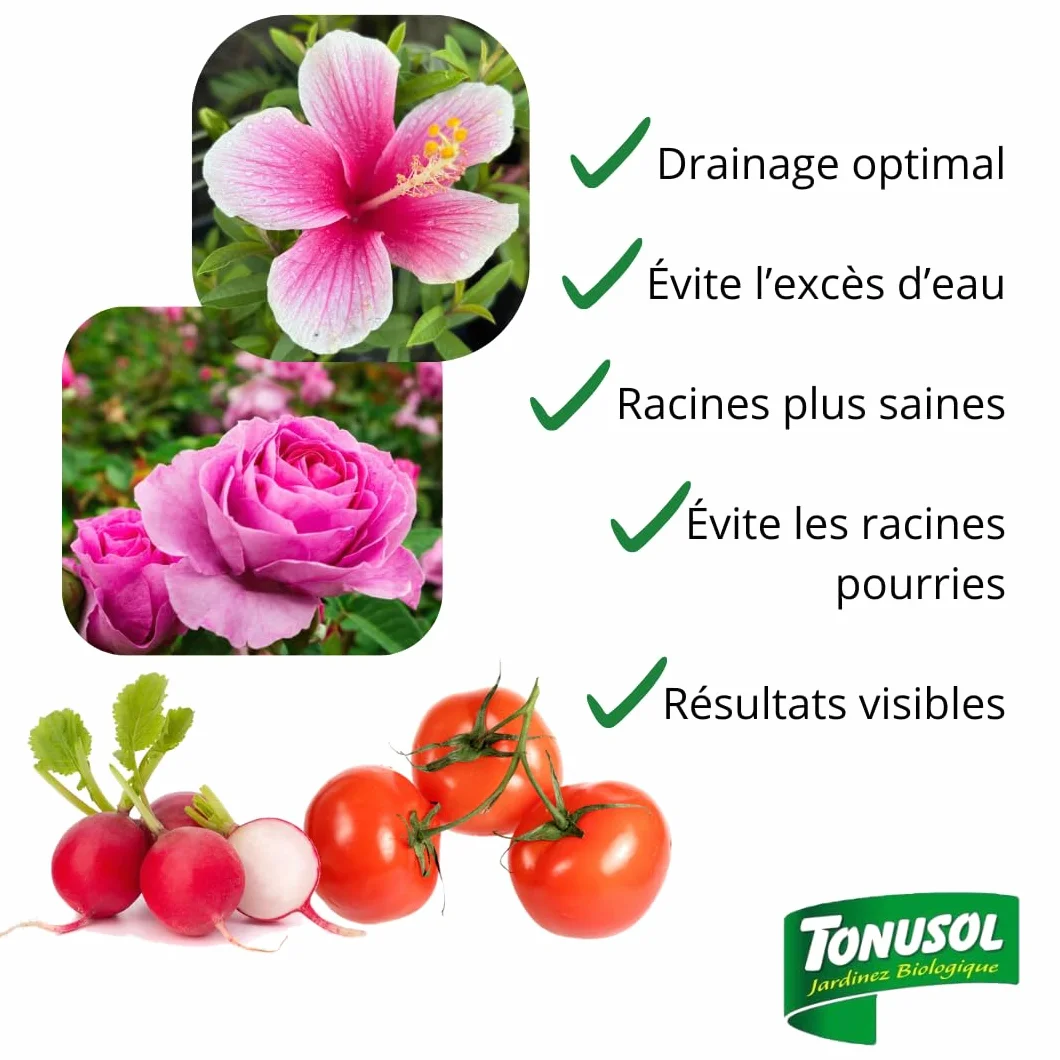 TONUSOL Terreau Agrumes Plantes Méditerranéennes 5L Bio Agriculture Biologique Fabriqué France