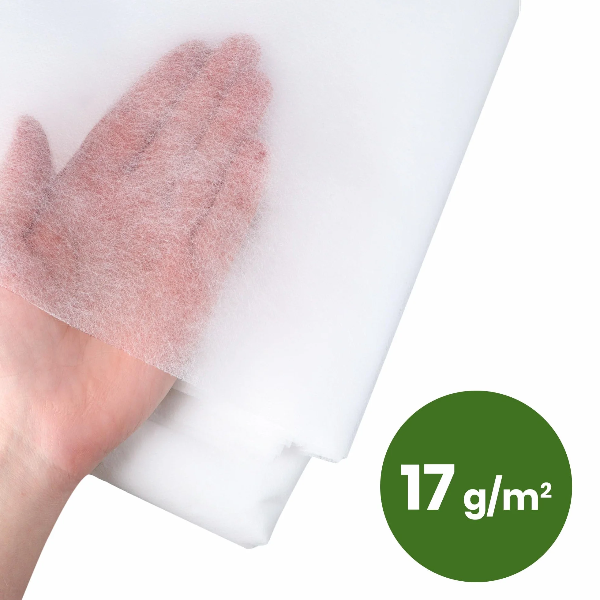 Voile Horticole Protection des Plantes 1,1 x 100m 17g Blanc Couverture Anti Insecte Jardin