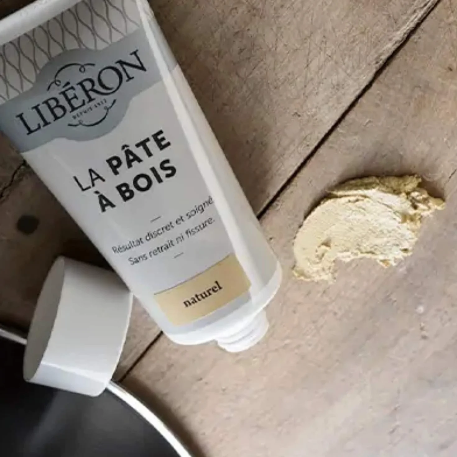 Libéron Pâte à bois - Réparation du bois, Blanc, 0,050g