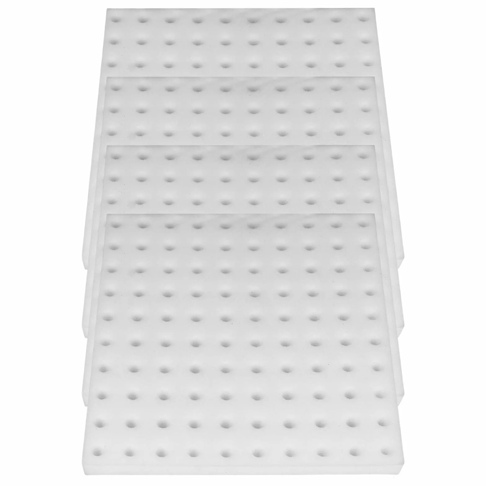 400 cubes en mousse hydroponiques pour pots en filet aéroponique serre