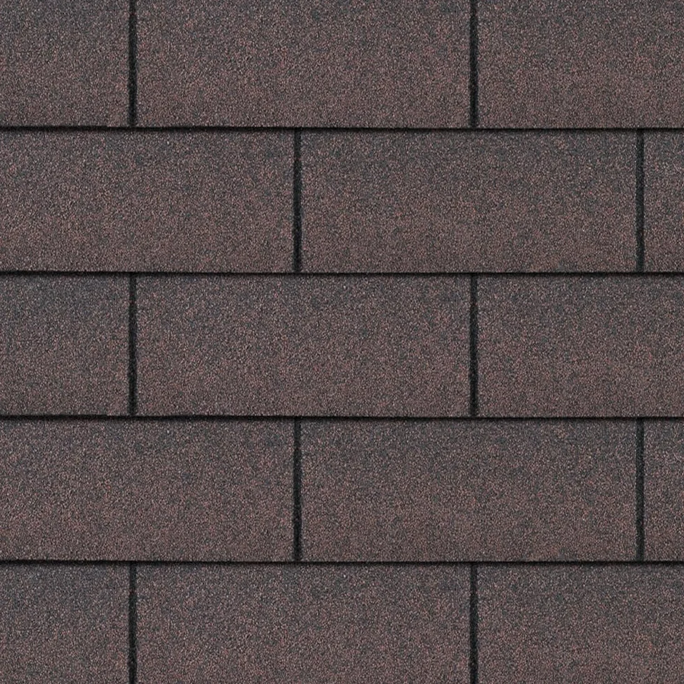 Bardeaux bitumineux TRIO T-BROWN, couleur marron - bitume toiture