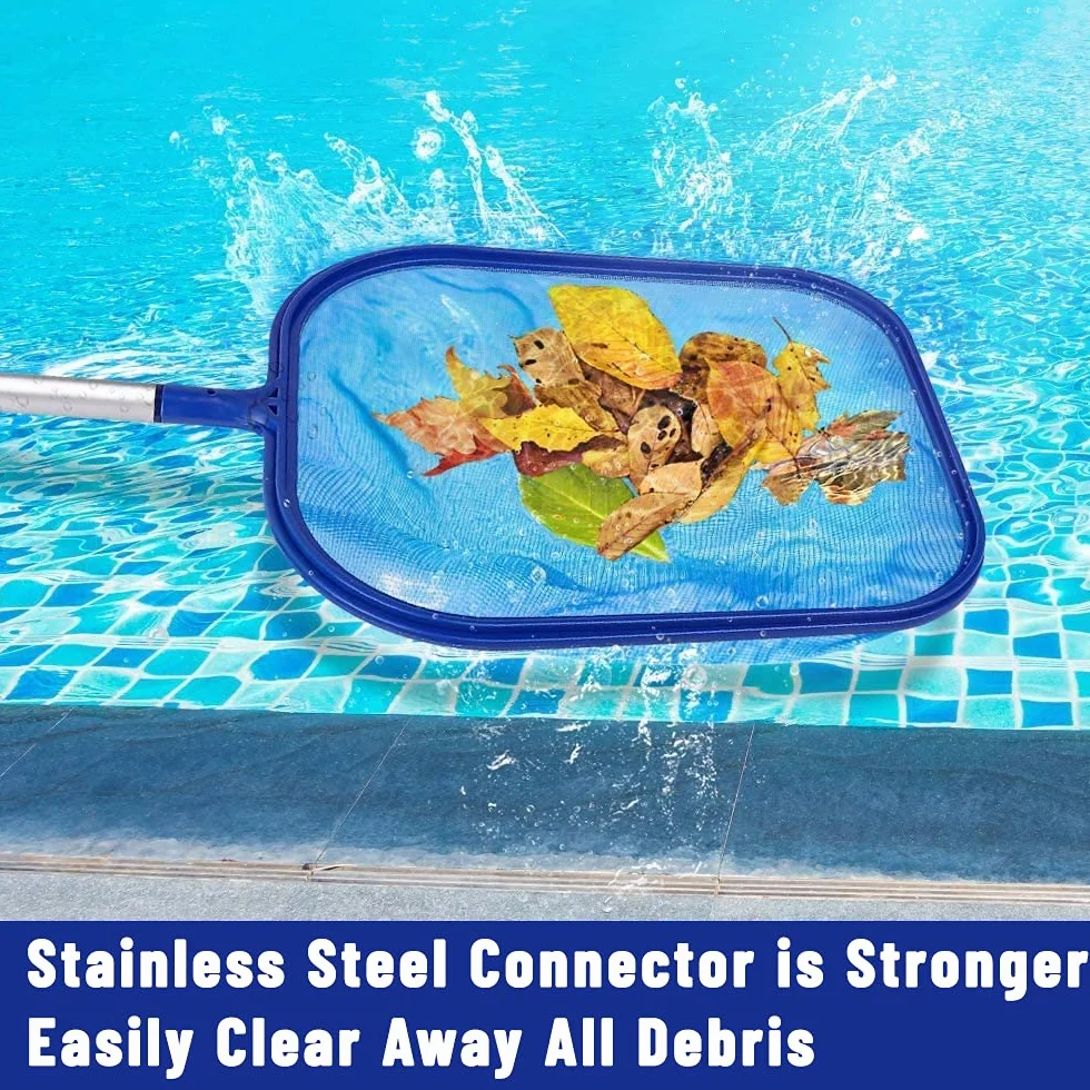 Épuisette Piscine Manche Télescopique Maille Extra Fine, Filet Nettoyage Piscine