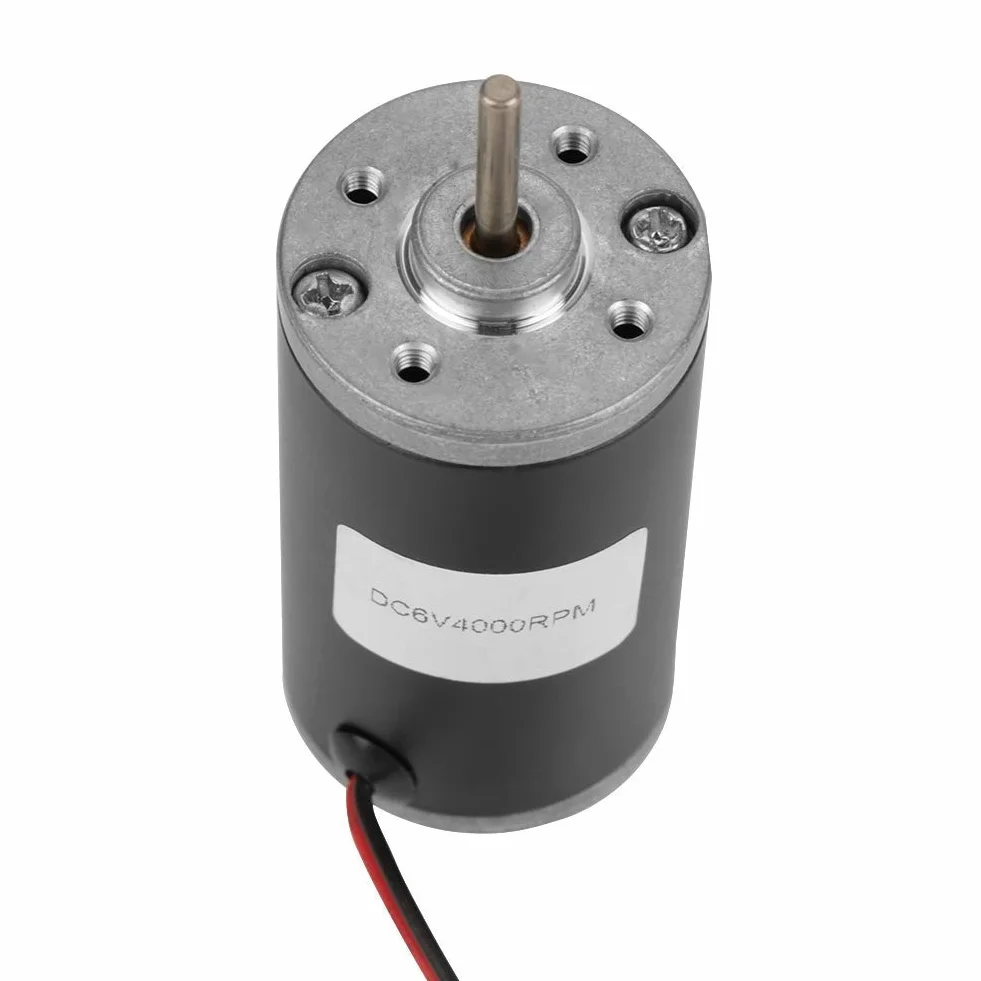Moteurs À Courant Continu 6V 4000rpm 31ZY CW CCW Aimant Permanent Pour Générateur DIY