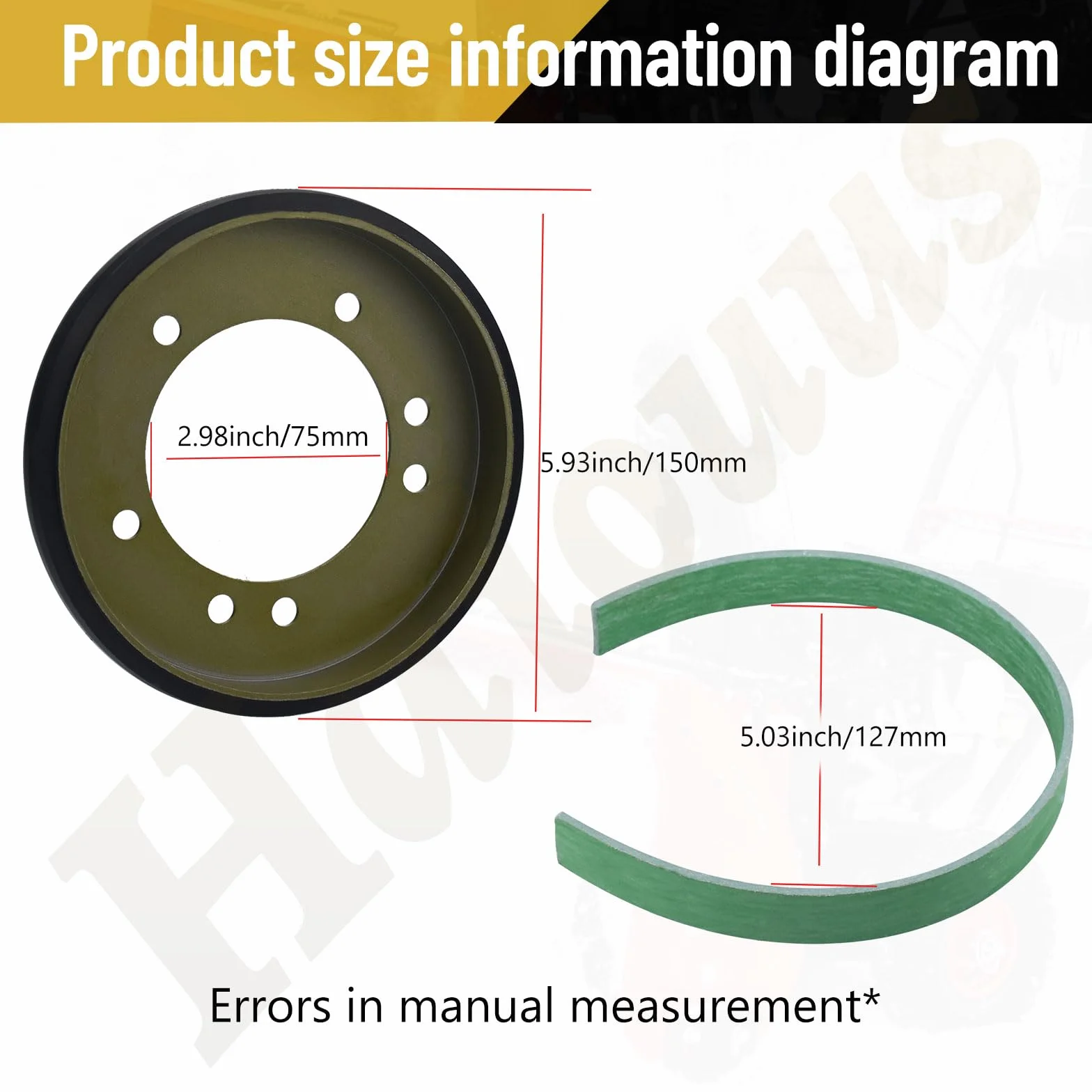 Kit de disque d'embrayage Snapper 240-975 7053103 pour tracteur de pelouse