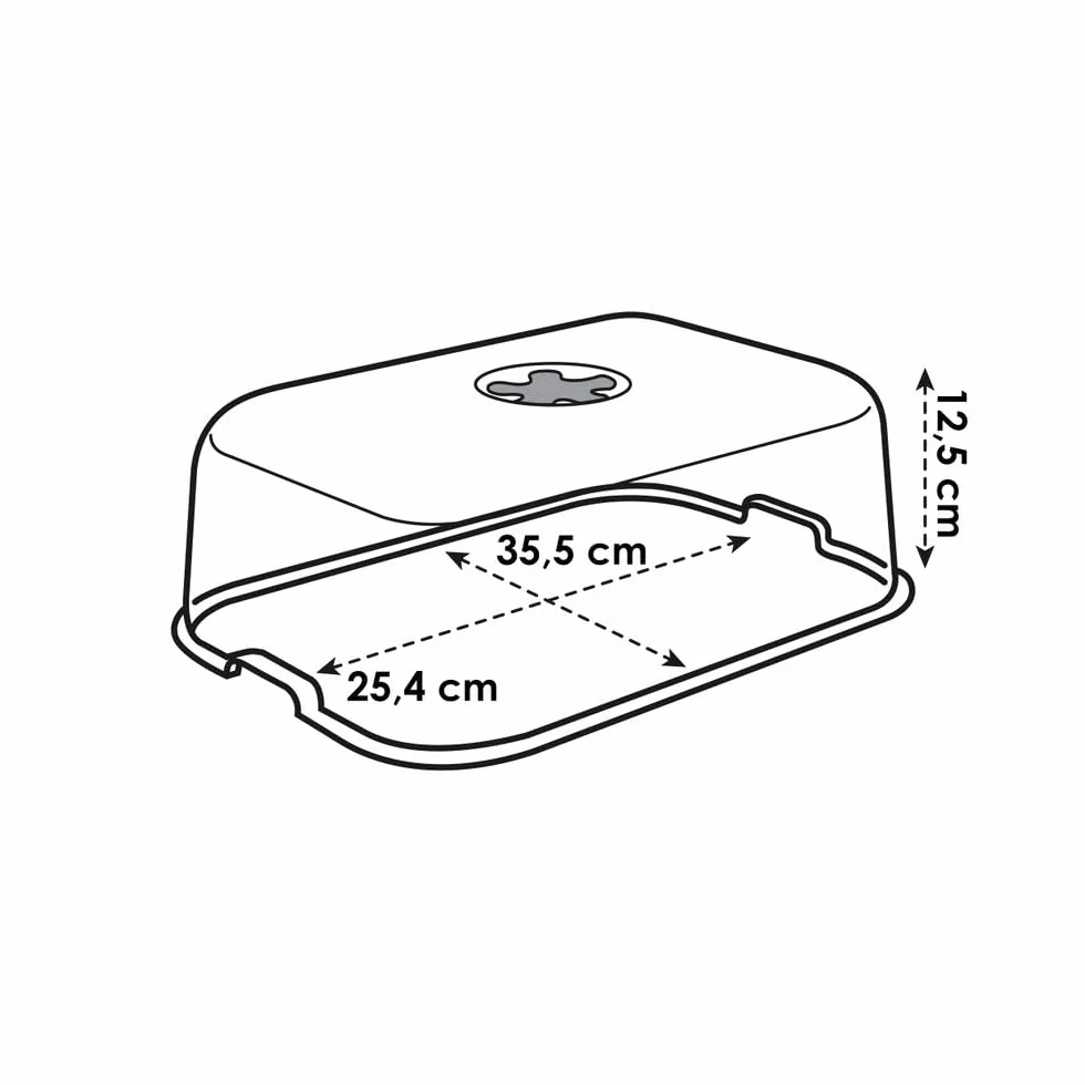 Elho Green Basics Serre De Culture 35 Ø 35.8 x H 12.9 cm Transparent