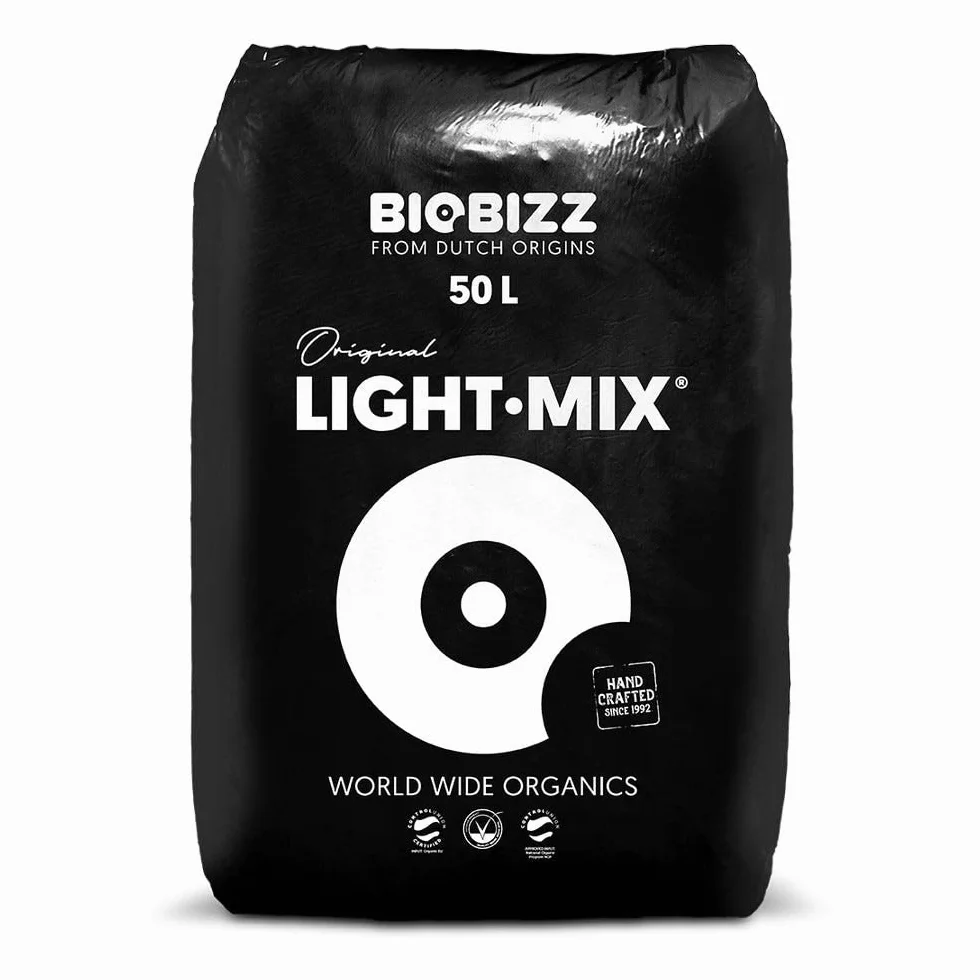 BioBizz Light-Mix Terreau d'Empotage Léger 50 L