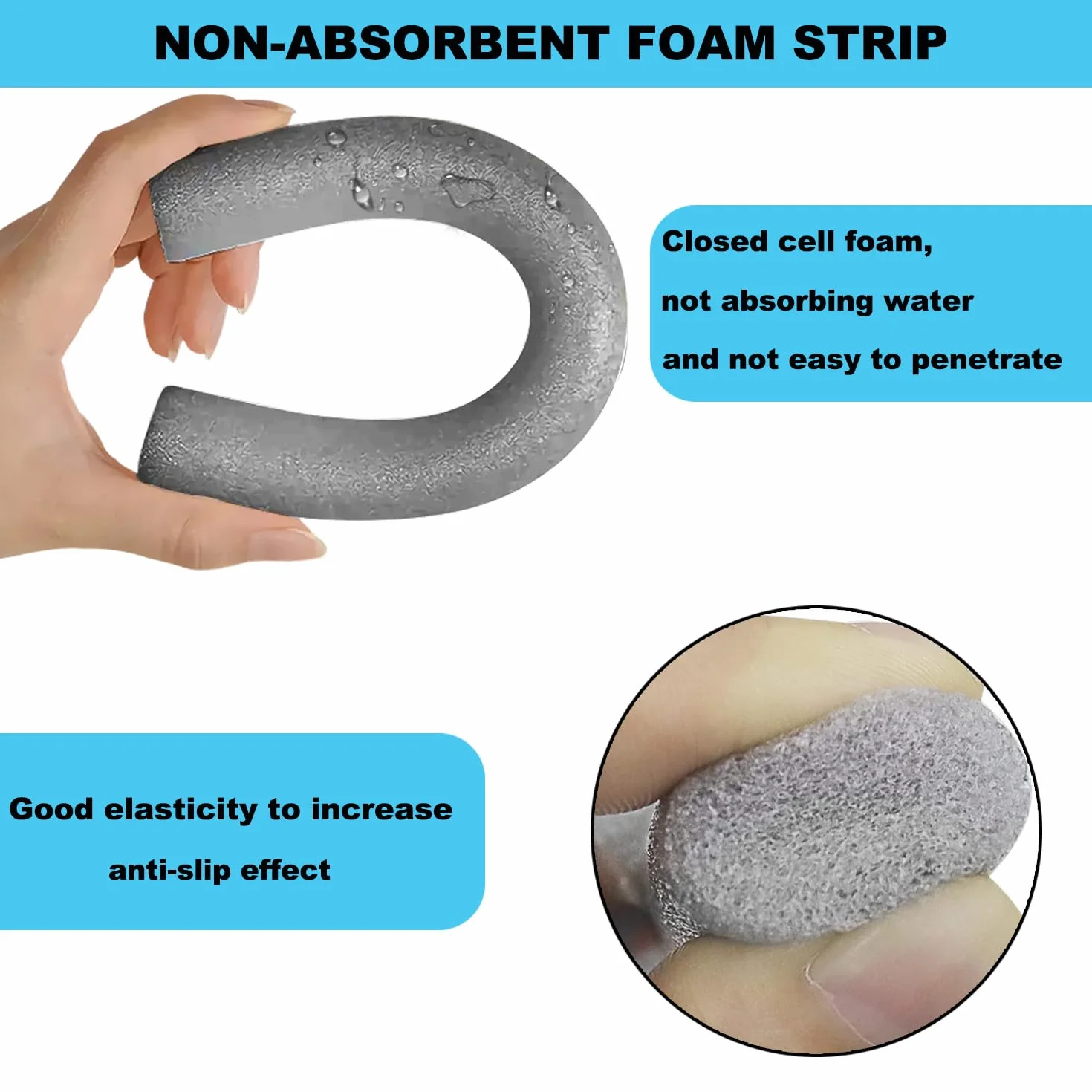 Fond de Joint Rond Ø20mm x 10M Joint Rond Cordon Etanchéité Polyéthylène Torique en Mousse Adapté Aux Mastics Élastomères et Aux Mastics Polyuréthans (10M, 20mm)