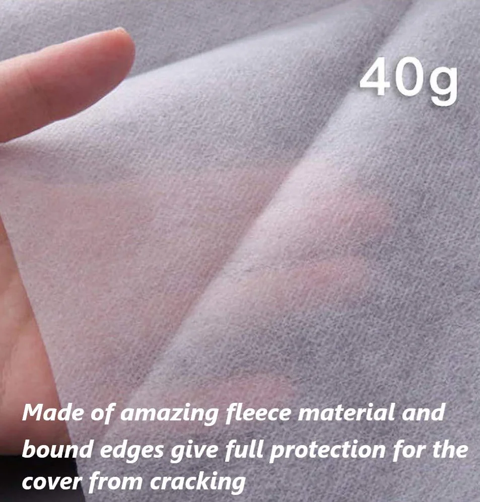 KAHEIGN Polaire De Protection Contre Le Gel Des Plantes 30gsm Tissu Antigel Végétal Jardin 2x10M