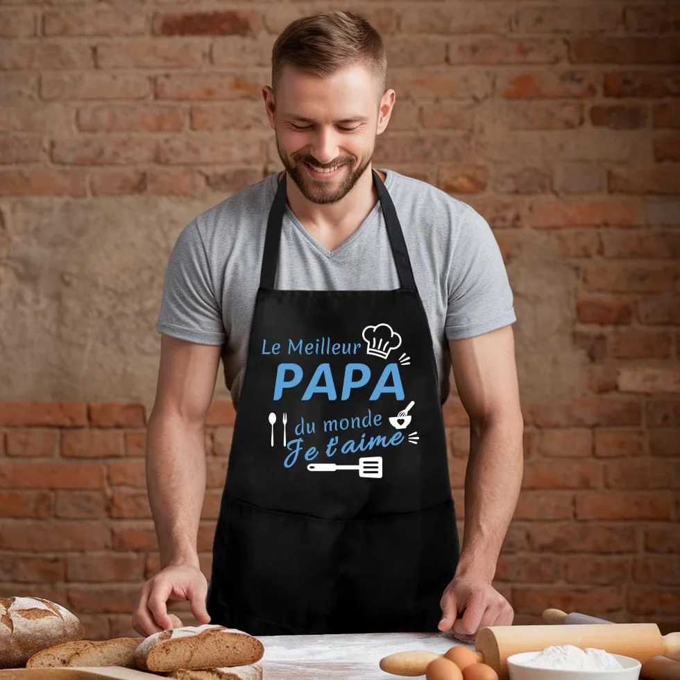 Tablier Cadeau Fête des Pères Original pour Homme