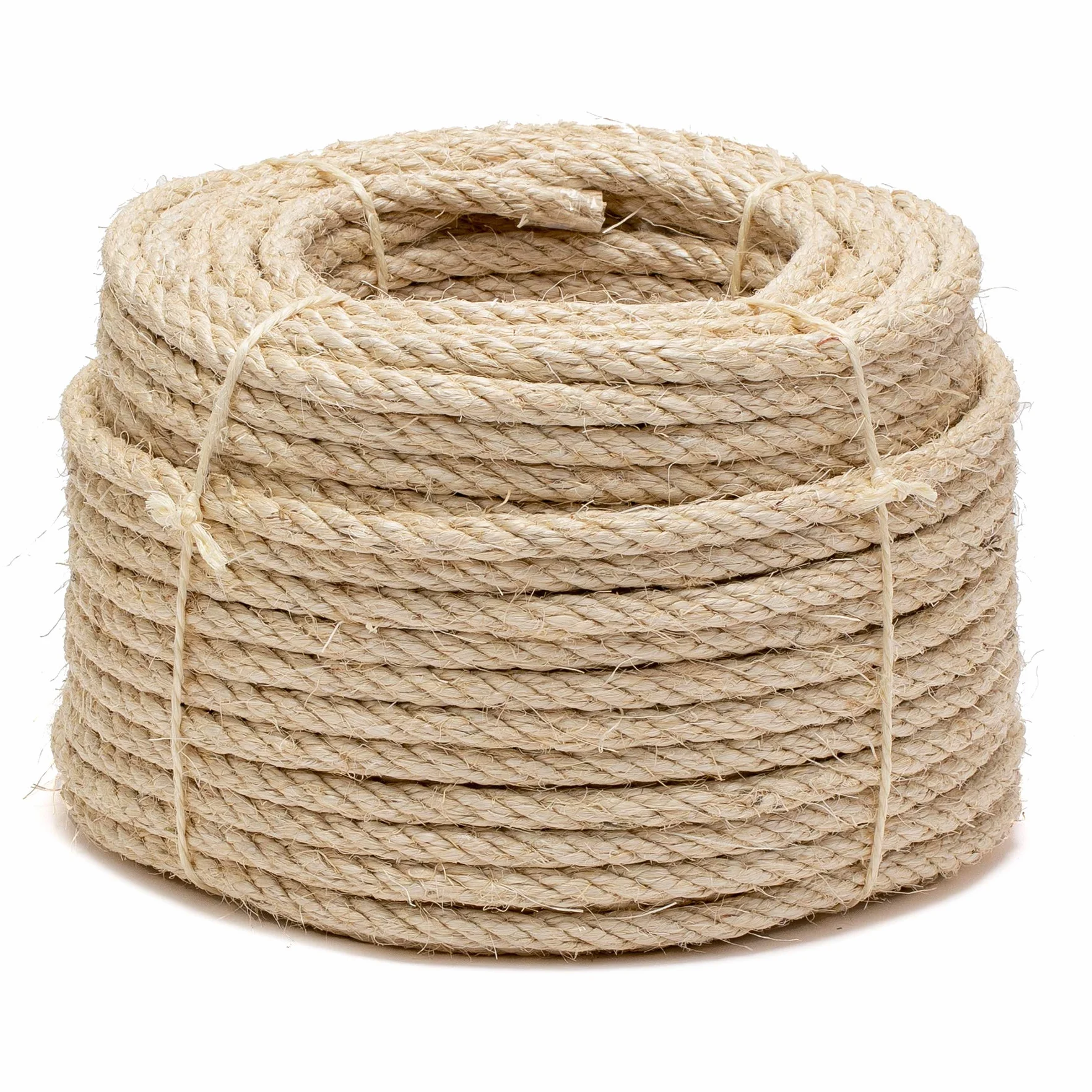 La Cordeline Corde Sisal Naturel Ø 10 mm 50 m - Arbre à Chats, Jardin, Bricolage, Corde décoration
