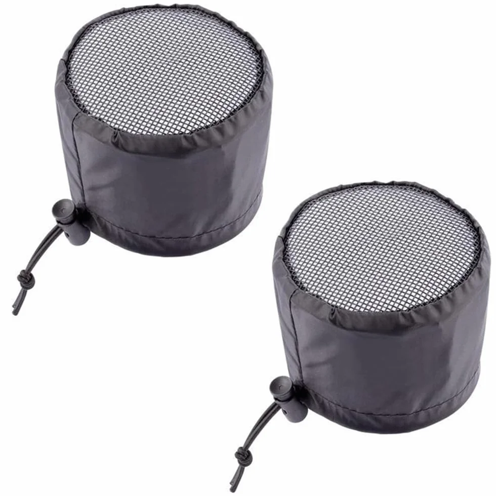 Lot de 2 couvercles d'aération de tente de culture 15,2 cm avec boucle fixe, écran en maille anti-poussière