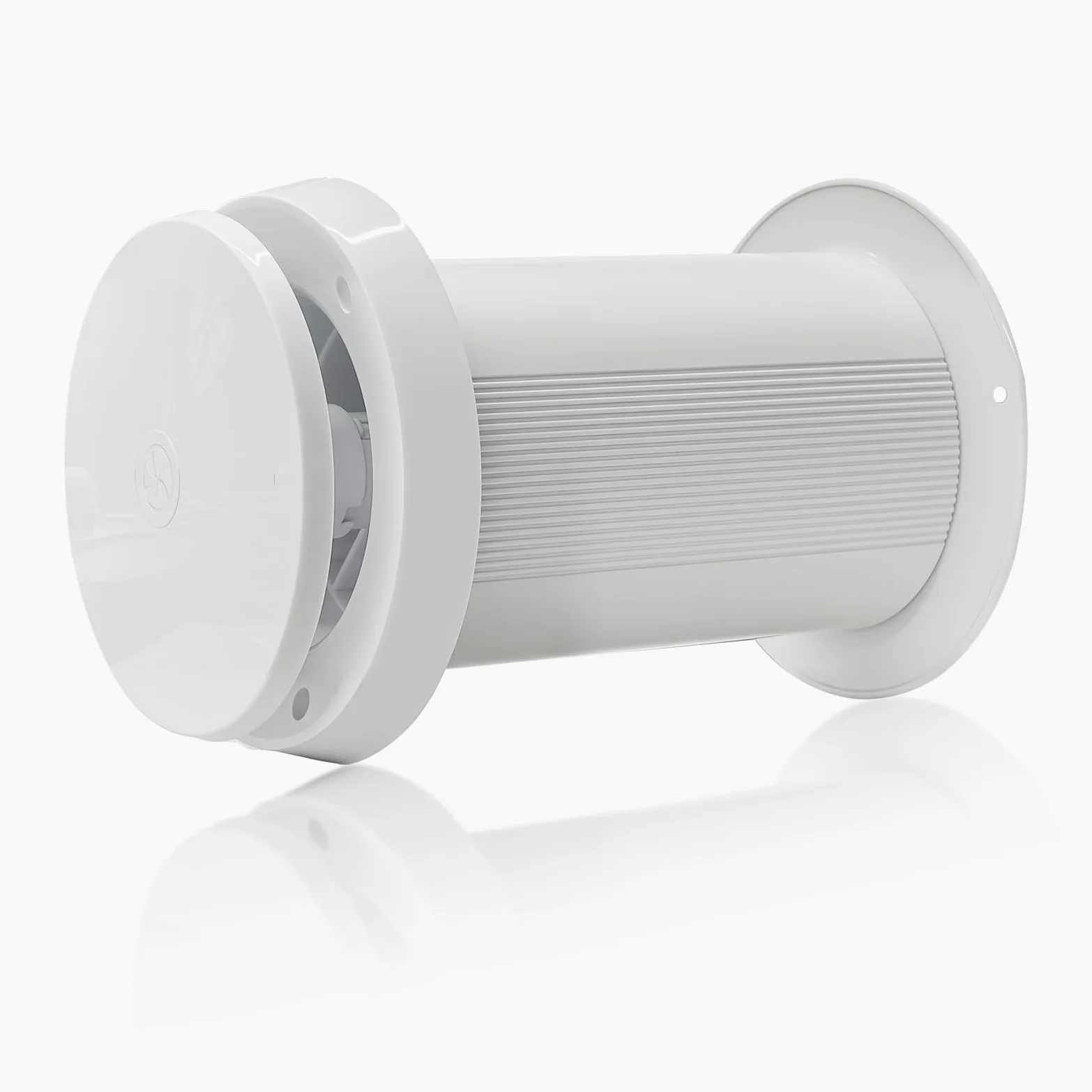 Bouche de ventilation thermostatique automatique – Système de ventilation | passive s'ouvre à >10°C / se ferme à <-5°C – pour sous-sol, garage, pièces de vie – sans moteur/électricité, Filtre à Charbon