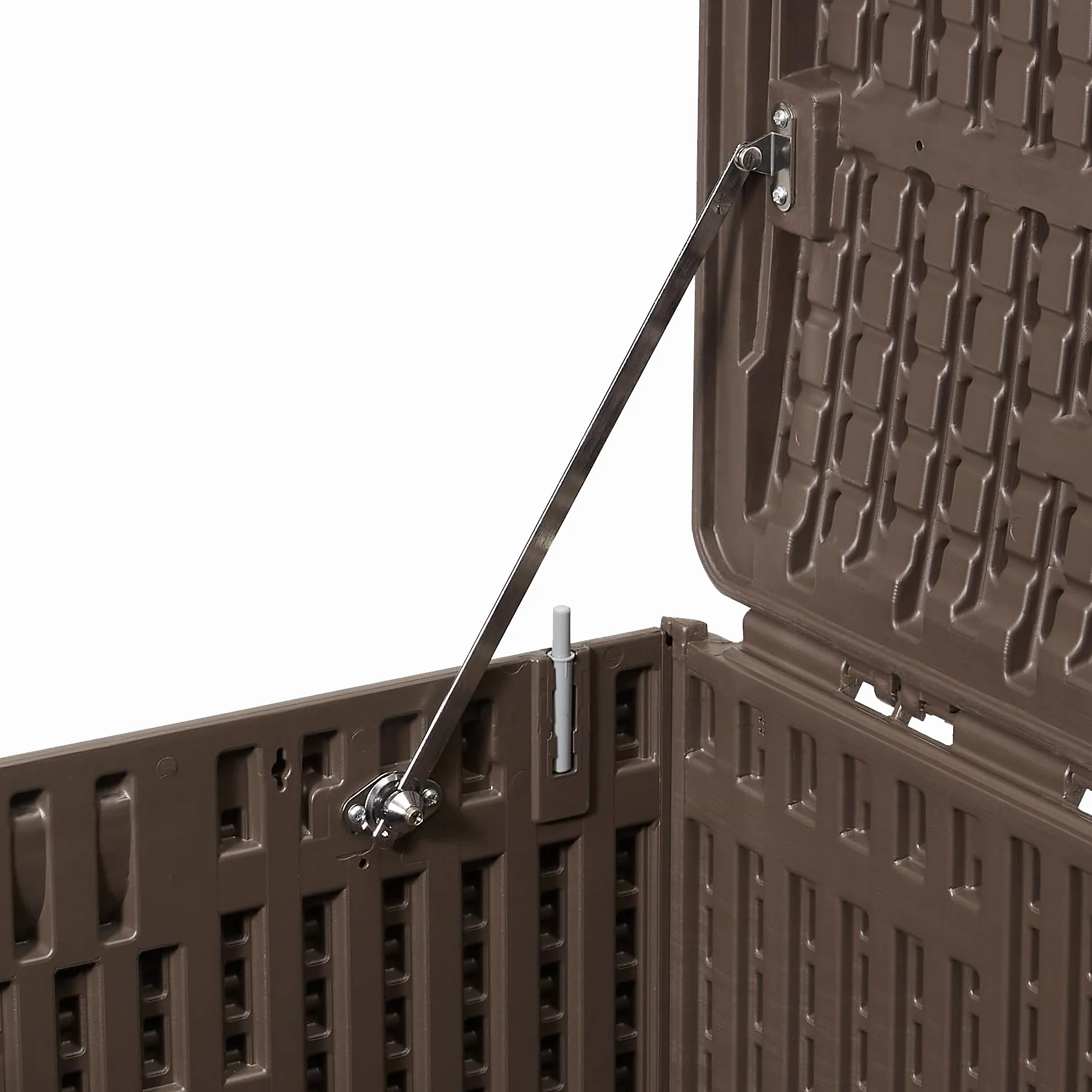 Amazon Basics Coffre de rangement 375 L Marron