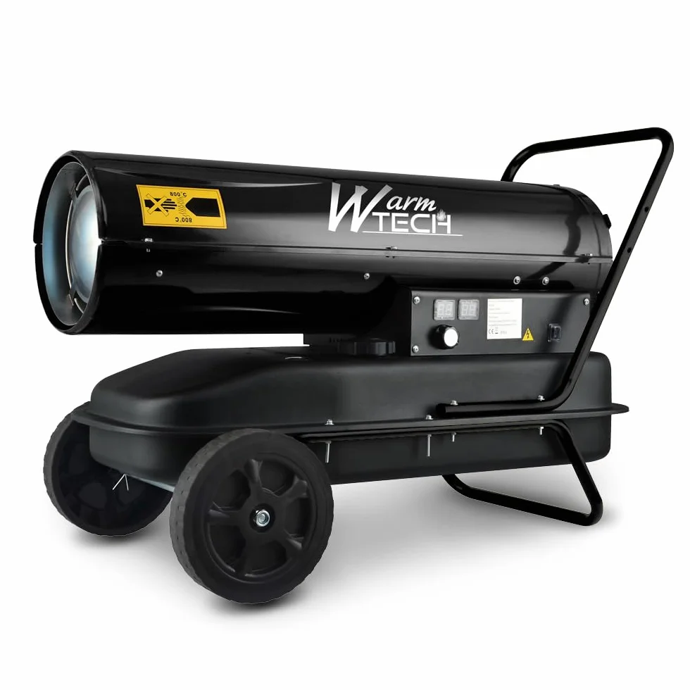 Canon à chaleur diesel 30 KW avec roues