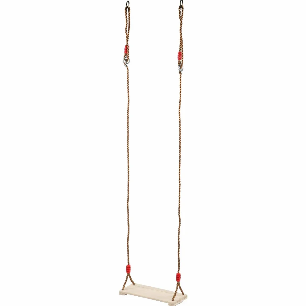 Balançoire en Bois 150 kg pour Adultes et Enfants