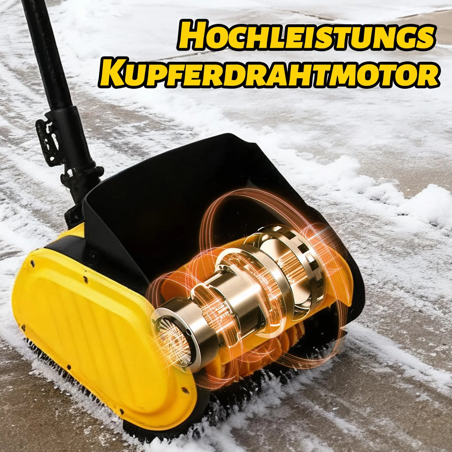 Souffleuse à Neige sans Fil Compatible Makita 18V, Largeur 28 cm, Hauteur 16 cm