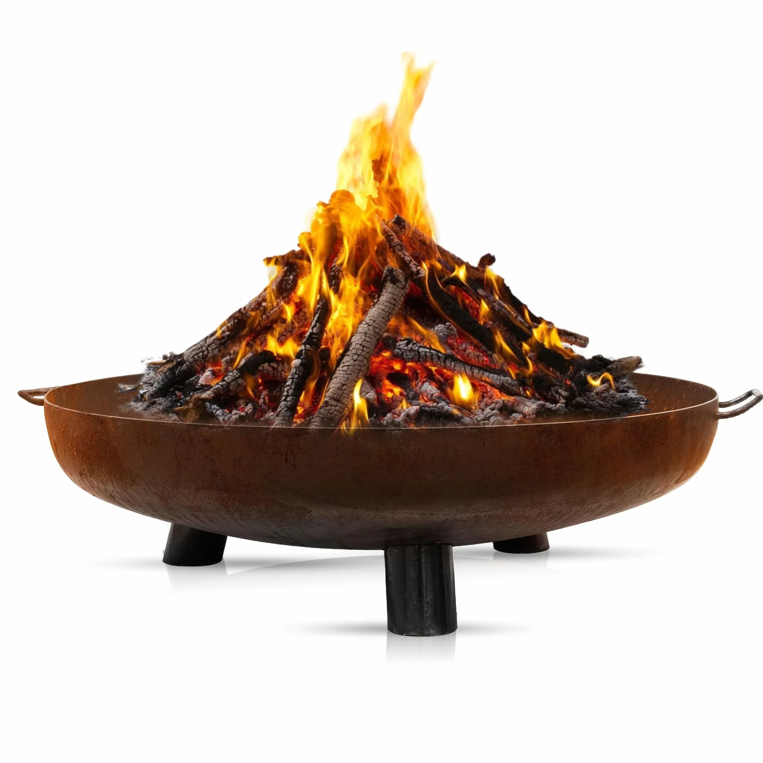BonFeu BonBowl Plus Brasero Exterieur Barbecue Plancha Ø 80 cm Acier Corten