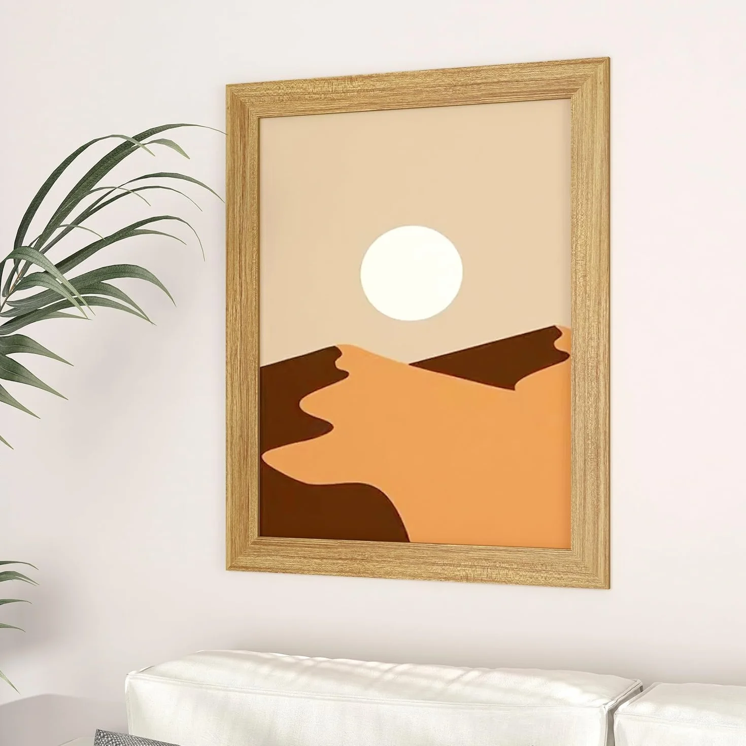 Decotalk Bordure de Papier Peint Autocollant Du Grain Du Bois Brun 7.6X1500cm Frise Murale Adhesive Bordure Imperméable en PVC Plinthe Amovible Décoration Murale Pour Cuisine Salle de Bain