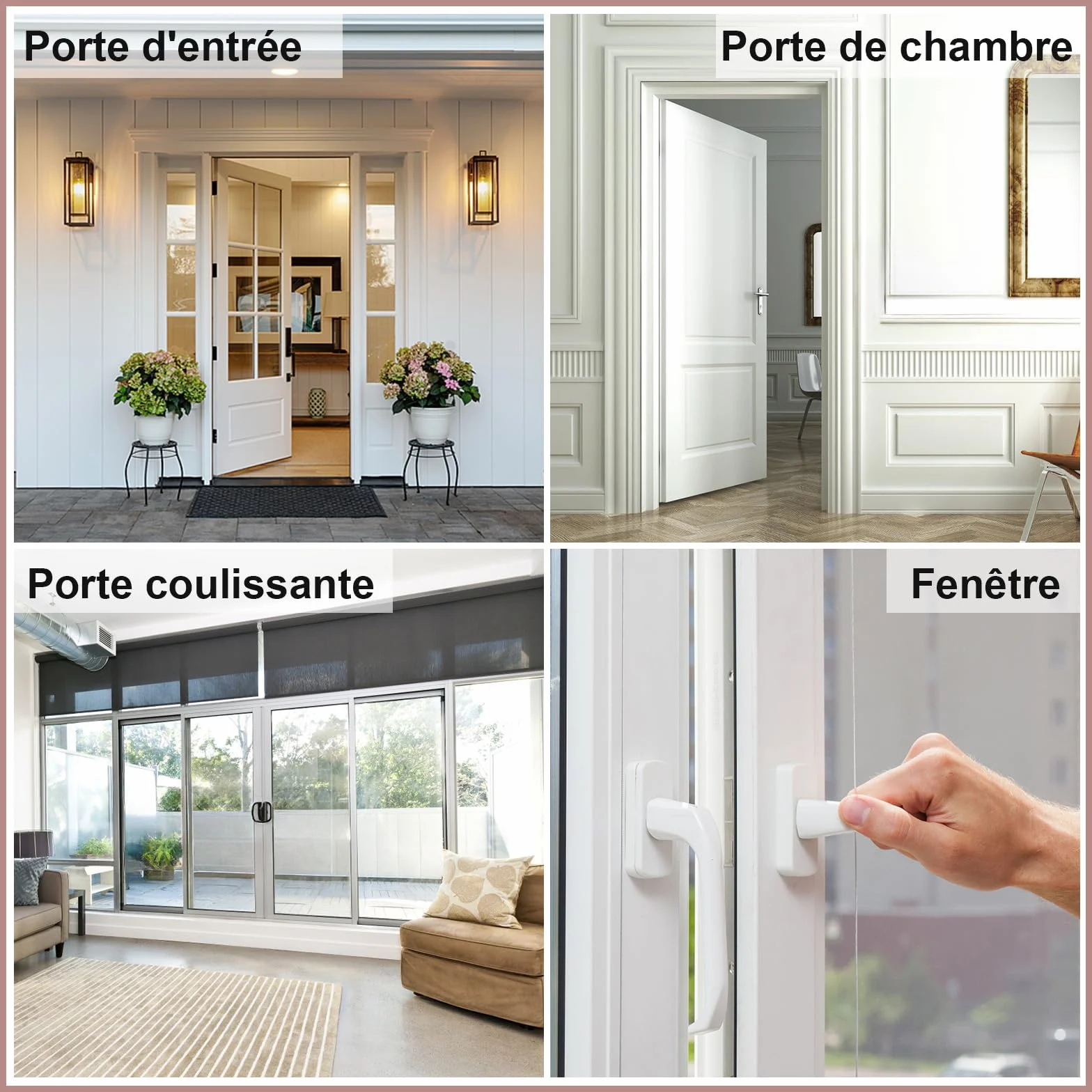 Joint de Porte Autocollant en Caoutchouc - Bande d'Étanchéité avec Isolation Phonique, Efficacité Énergétique, Résistance aux Intempéries, pour Fenêtres, Portes d'Entrée & Intérieurs, 7m Noir