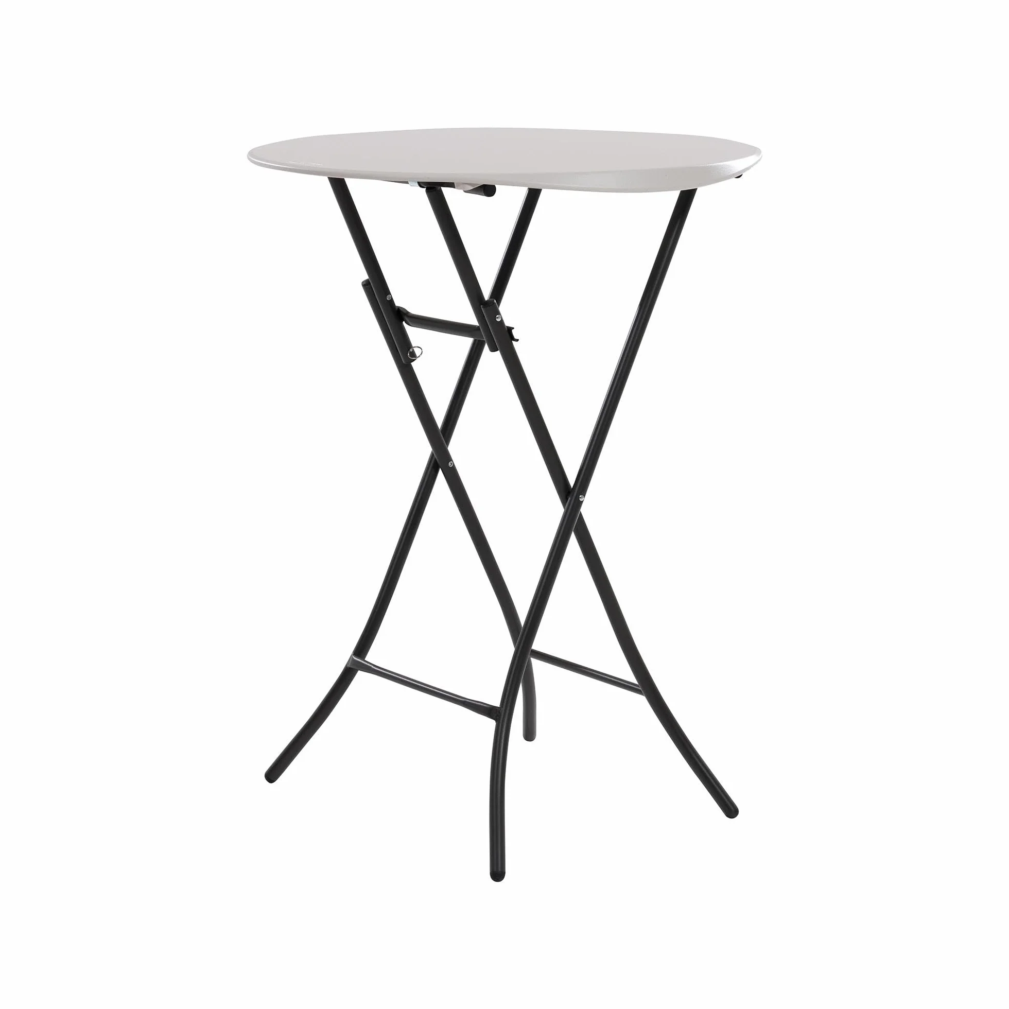 Lifetime Table Ronde Haute Pliante Cocktail Bistro Mange-Debout